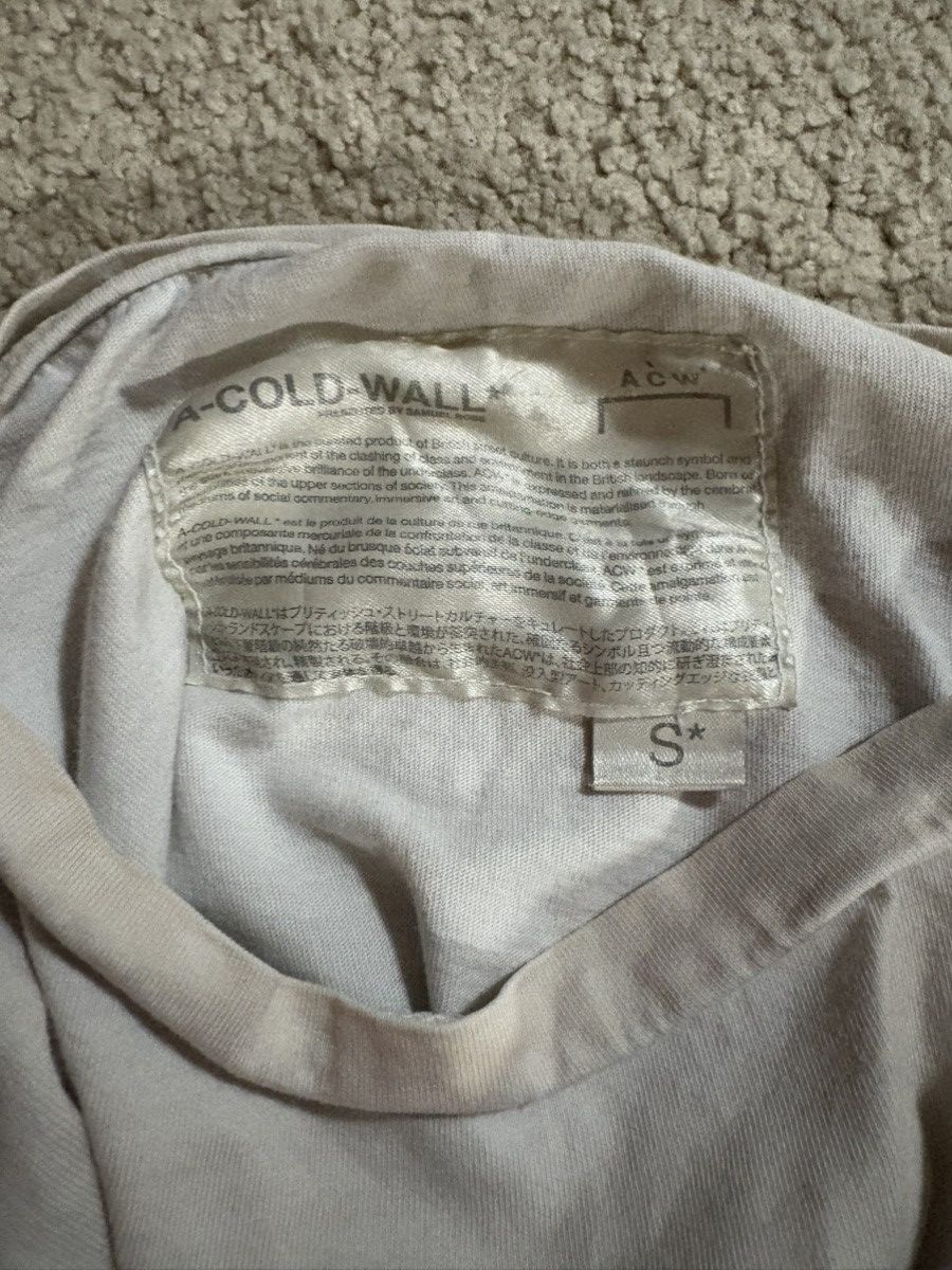 A-COLD-WALL* a cold wall rare t-shirt Size US S / EU 44-46 / 1 - 4 Thumbnail