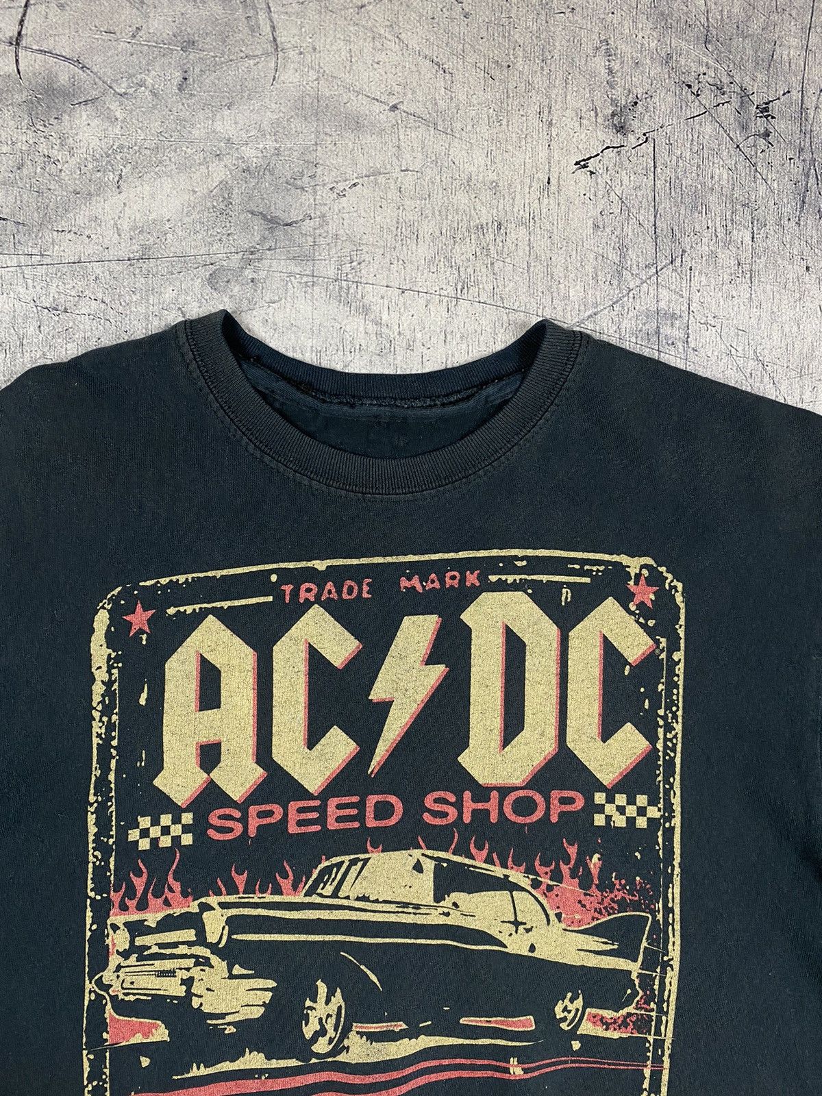 AC/DC × Vintage Vintage AC / DC 2012 Speed Shop Tee T Shirt Size US M / EU 48-50 / 2 - 5 Thumbnail