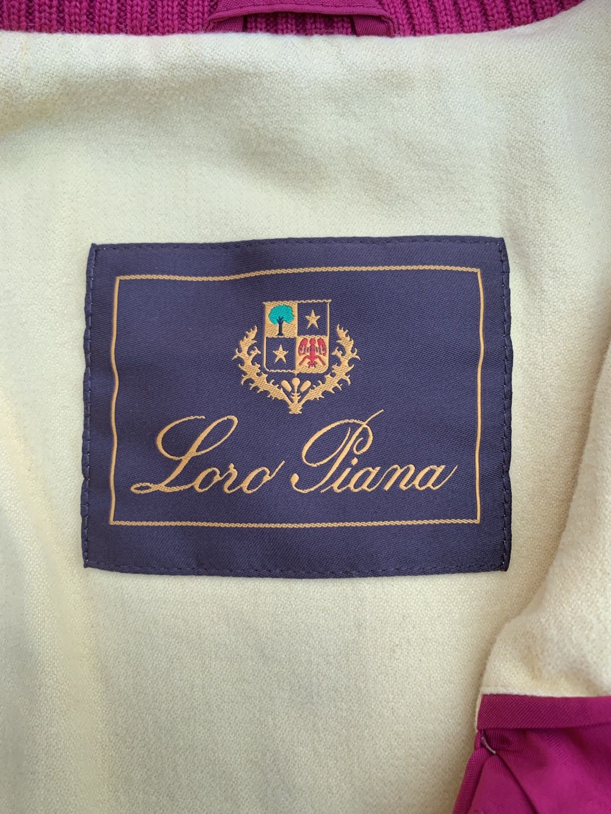 Loro Piana Vintage Loro Piana Quilted Cotton/Cashmere Full-Zip Vest Size US XS / EU 42 / 0 - 12 Thumbnail