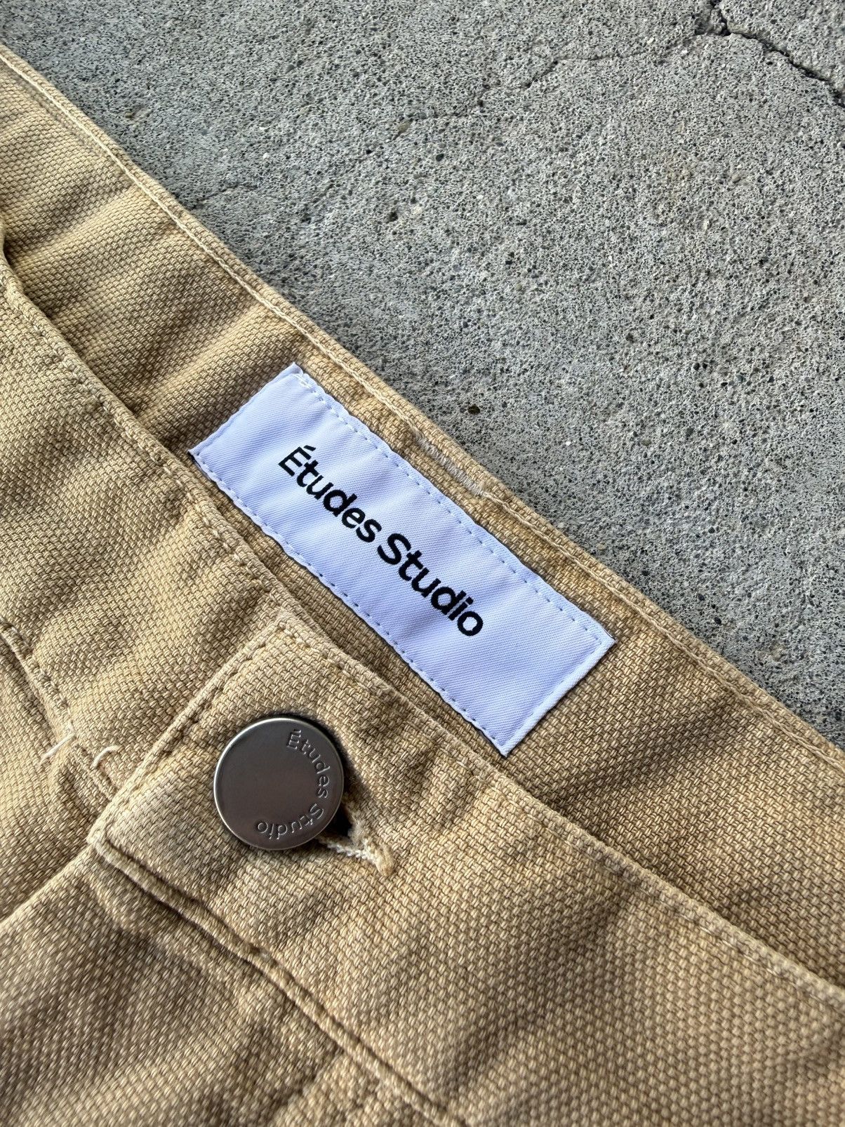 Etudes Etudes Studio 25SS Distressed Loose Carpenter Pants Size US 30 / EU 46 - 10 Thumbnail