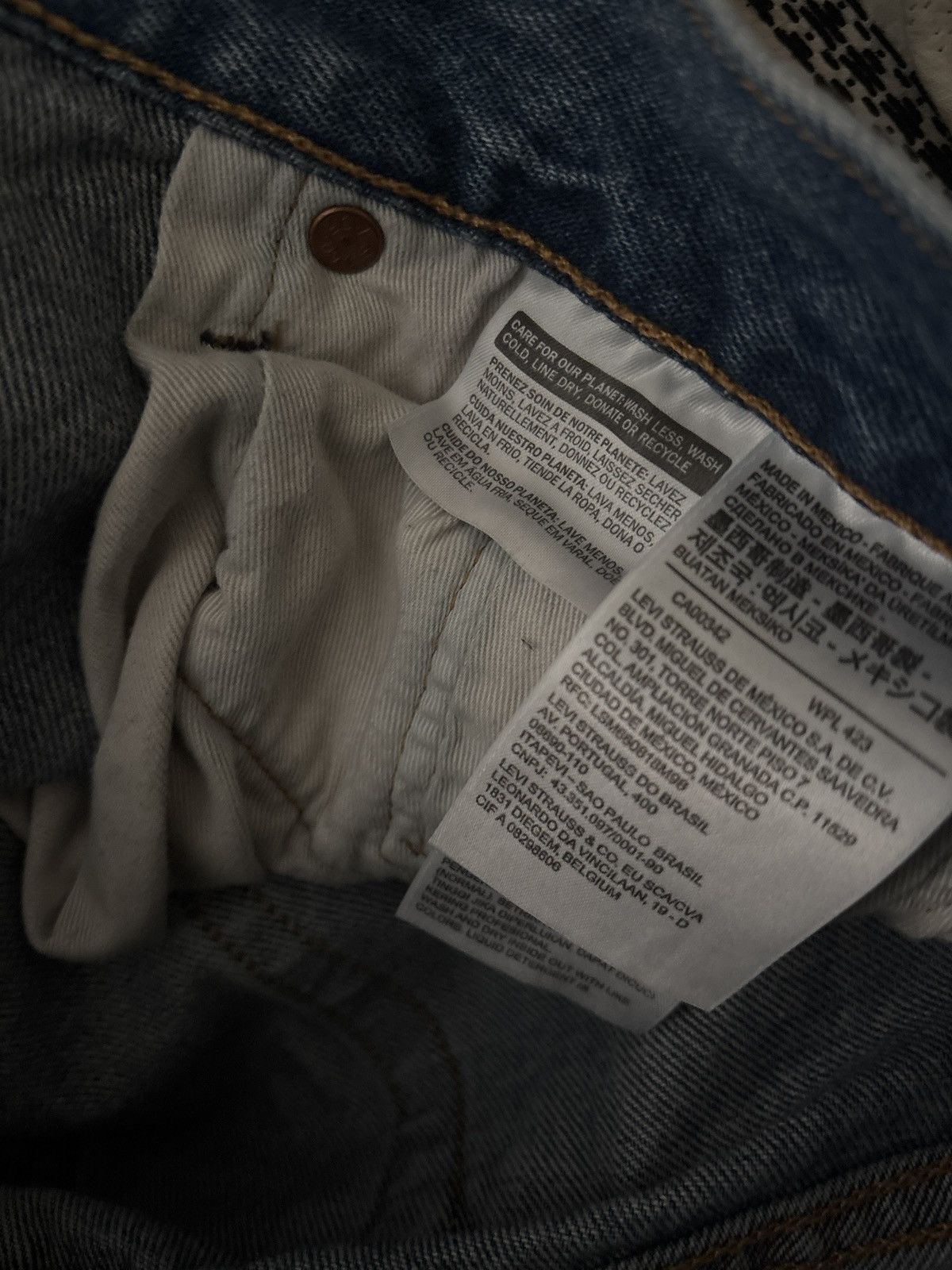 DENIM TEARS × Stussy Stussy X Denim Tears Jeans Size US 30 / EU 46 - 6 Thumbnail