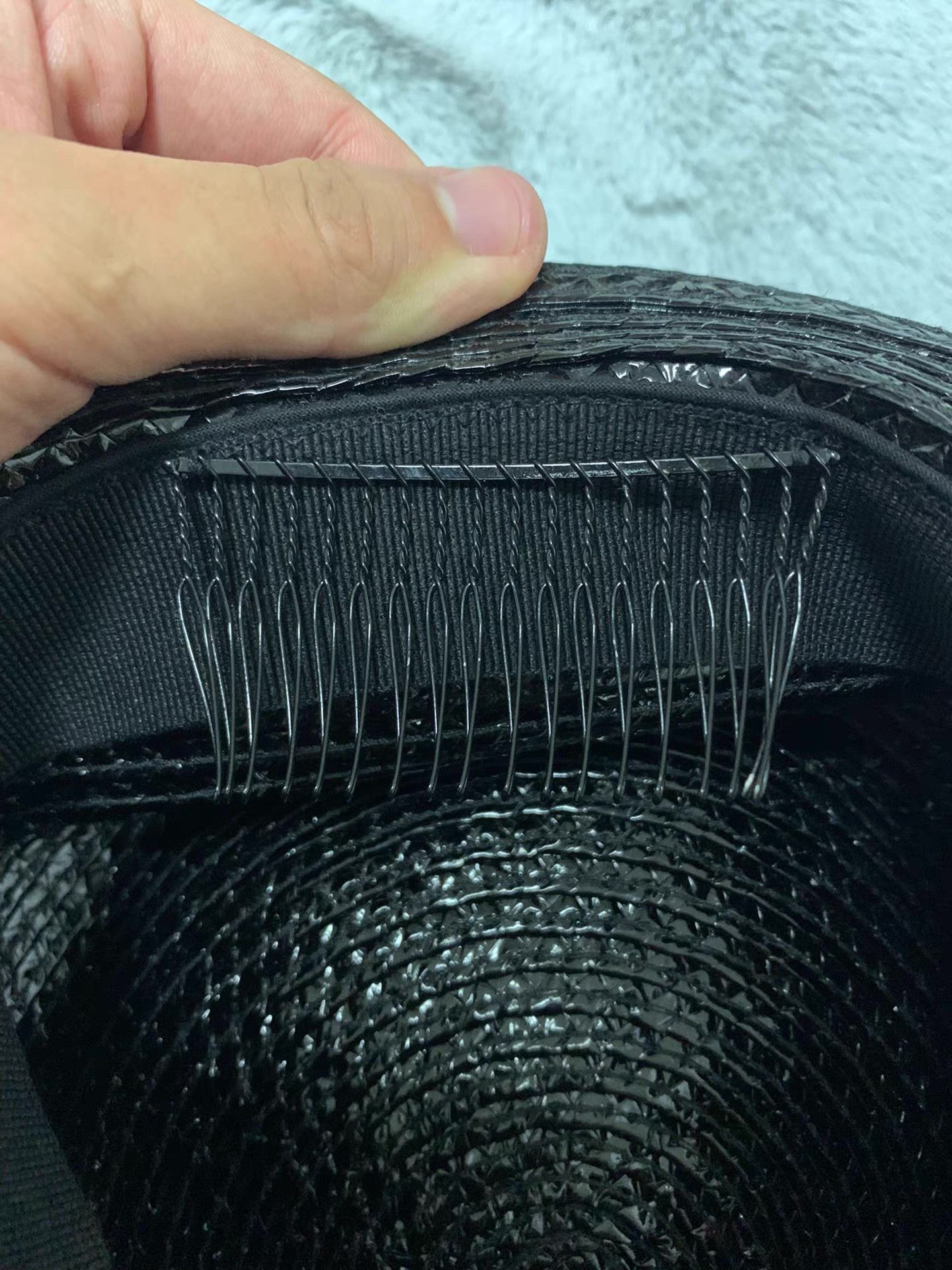 Saint Laurent Paris Saint Laurent SLP 16FW Woven Fedora Q12 Size ONE SIZE - 4 Thumbnail