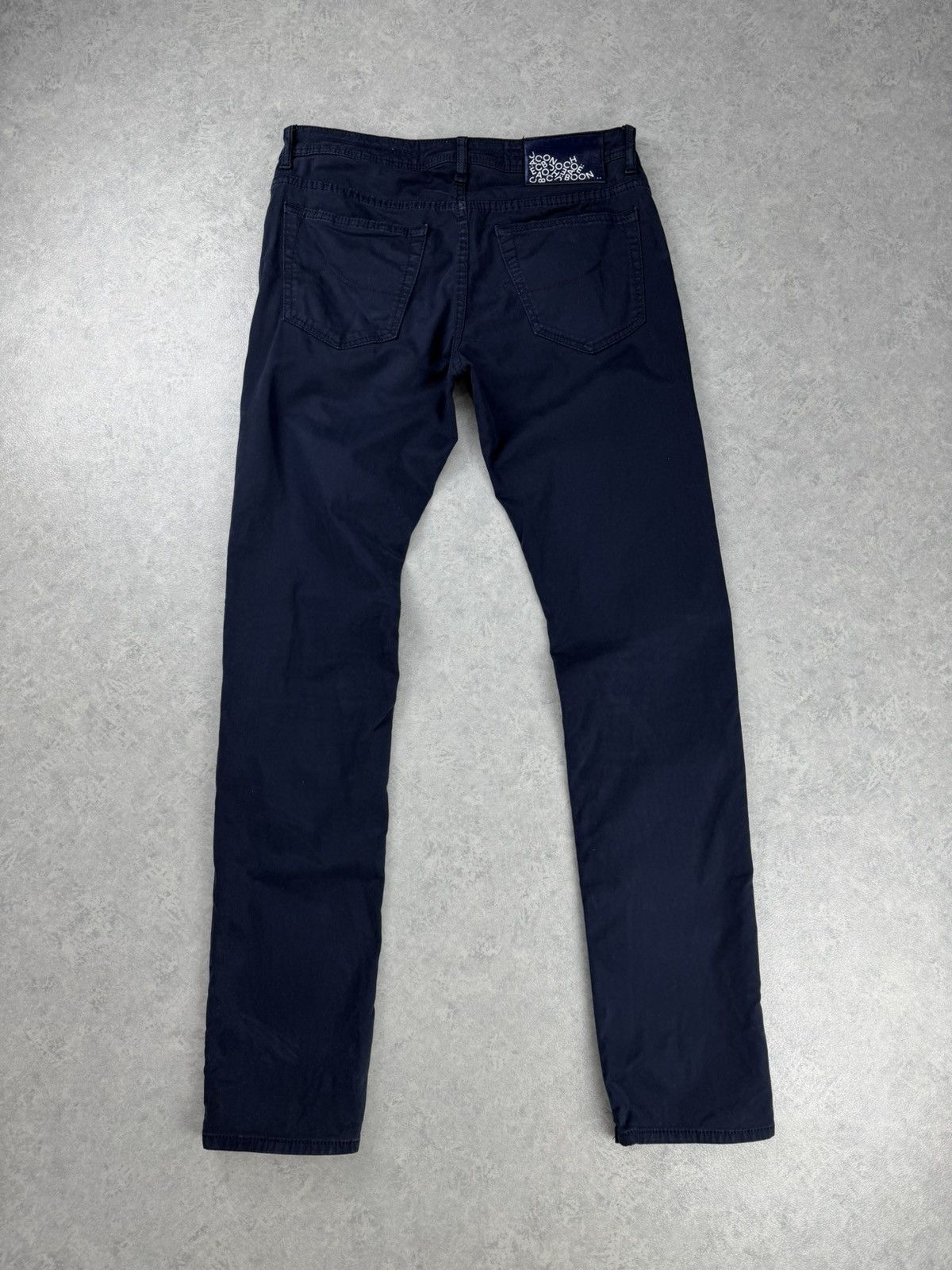 Jacob Cohen Jacob Cohen Nick Jeans Navy Blue Slim Fit Size 33 Size US 33 - 11 Thumbnail