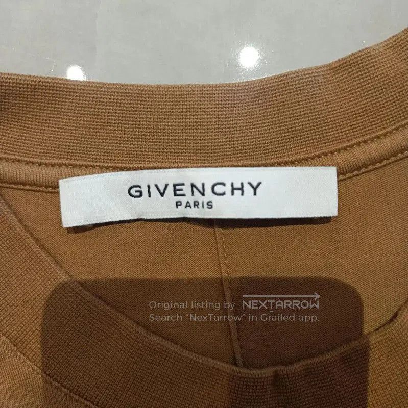 Givenchy Givenchy Brown Cotton Graphic T-shirt . Size M / US 6-8 / IT 42-44 - 3 Thumbnail