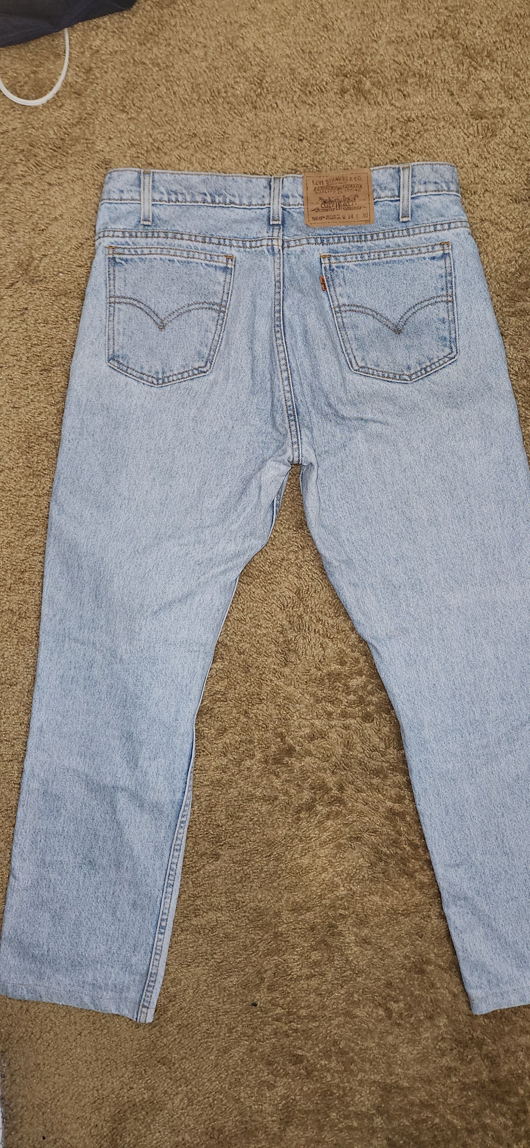 Levi's Vintage Clothing 505's Size US 34 / EU 50 - 6 Thumbnail