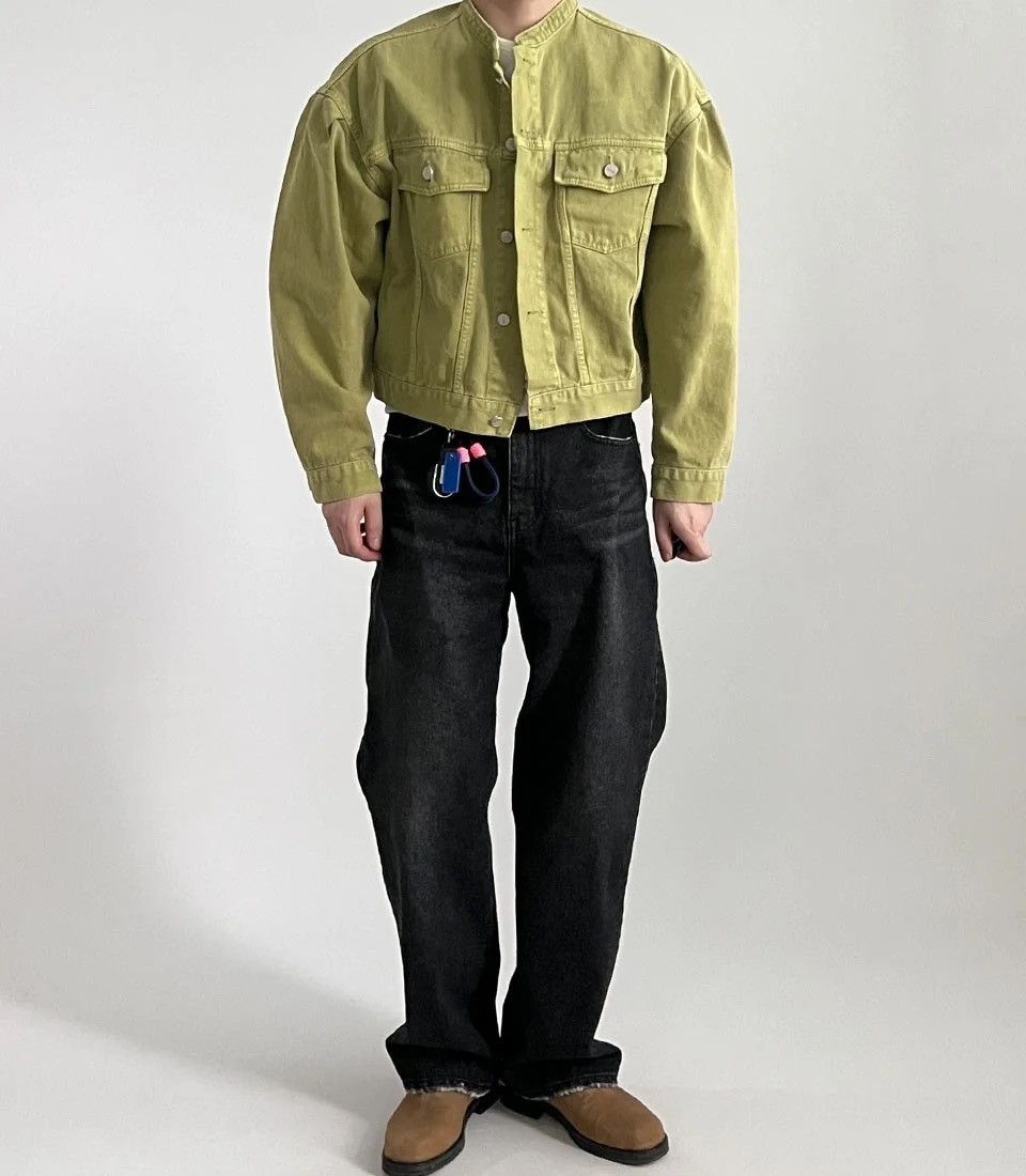 Vintage Denim Casual with Pockets hip-hop bomber jacket y2k 90’s Size US L / EU 52-54 / 3 - 2 Thumbnail