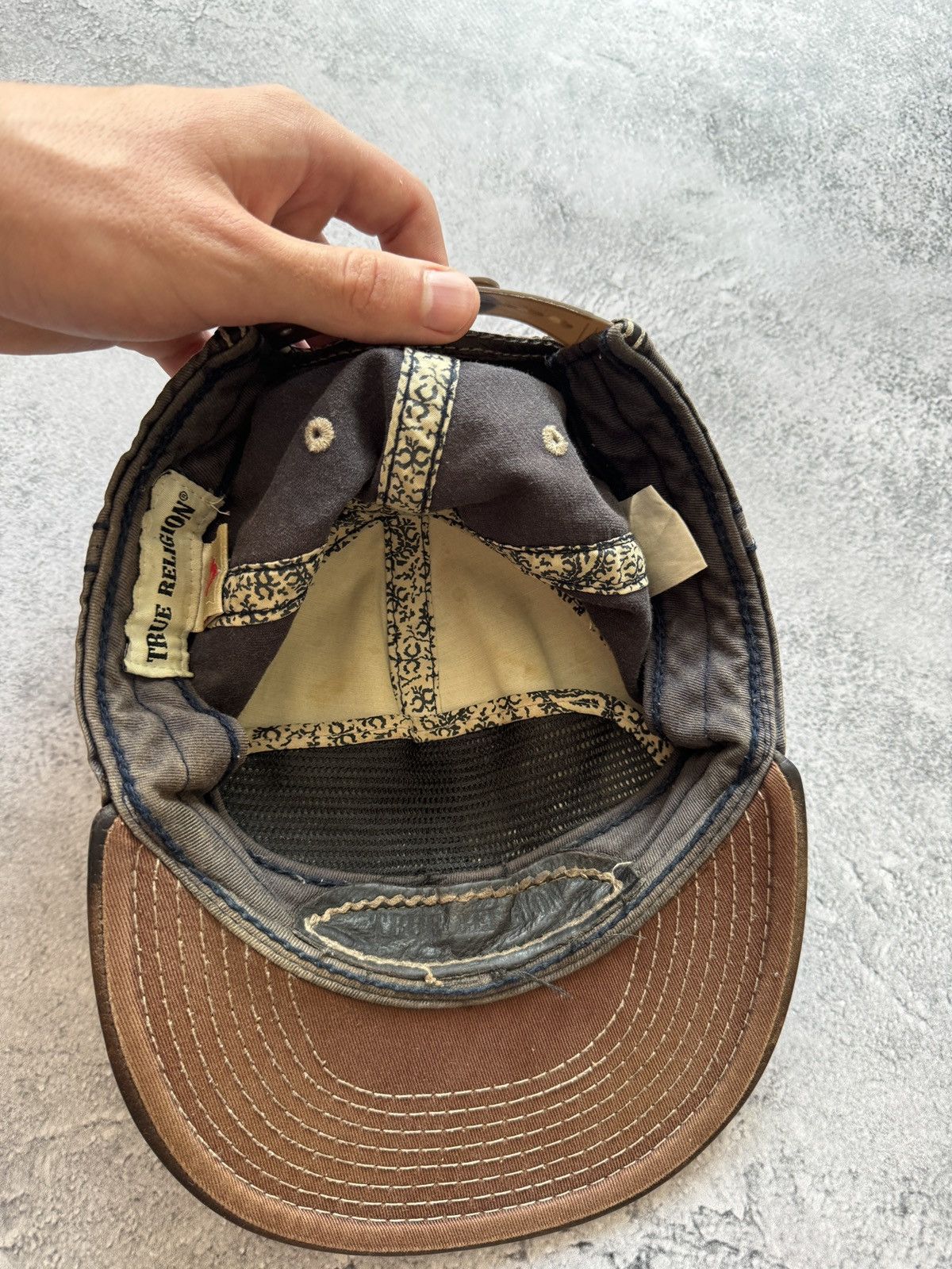 True Religion × Vintage Vintage True Religion Cap OS Size ONE SIZE - 8 Thumbnail