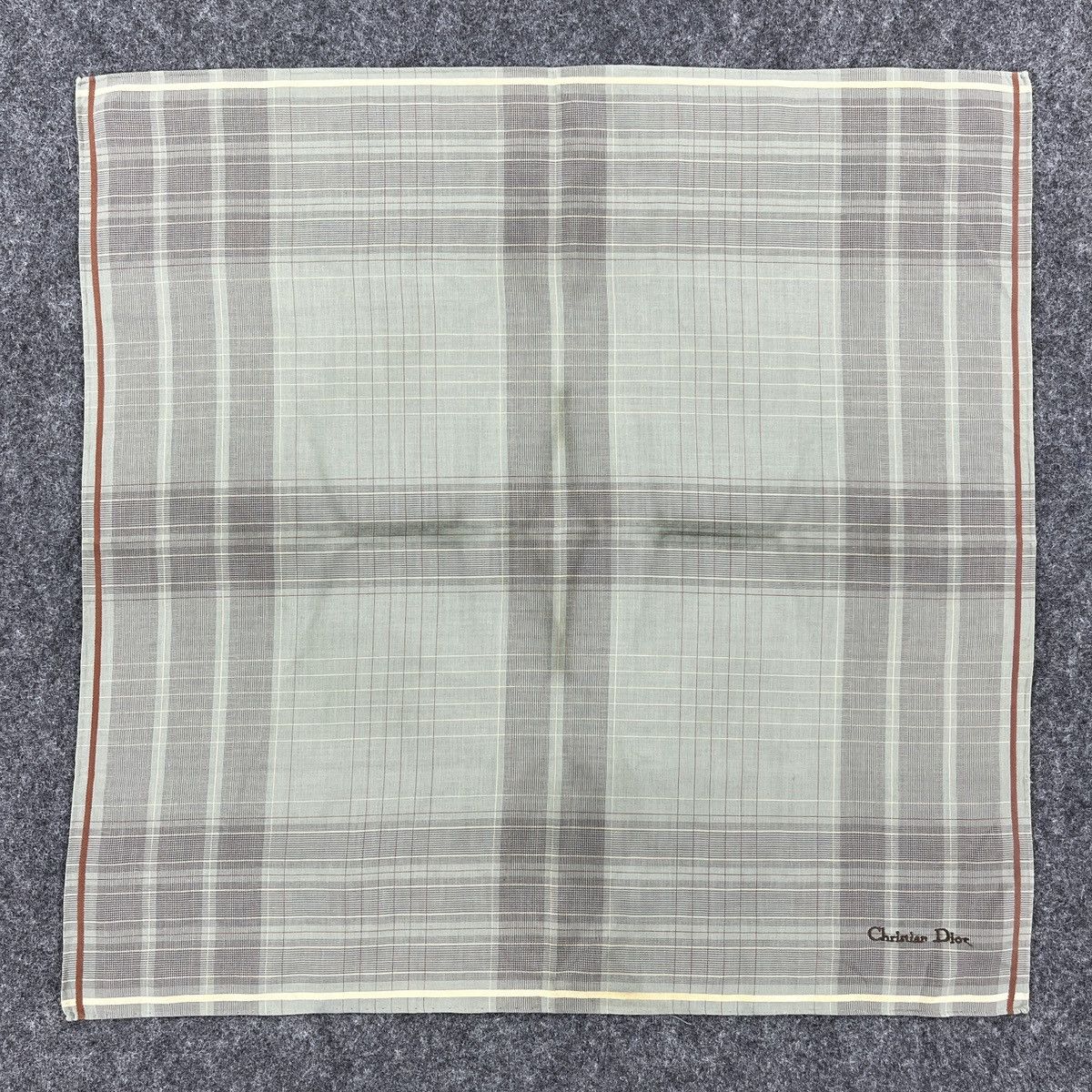 Vintage Christian Dior Handkerchief / Bandana / Neckerchief B206 Size ONE SIZE - 1 Thumbnail