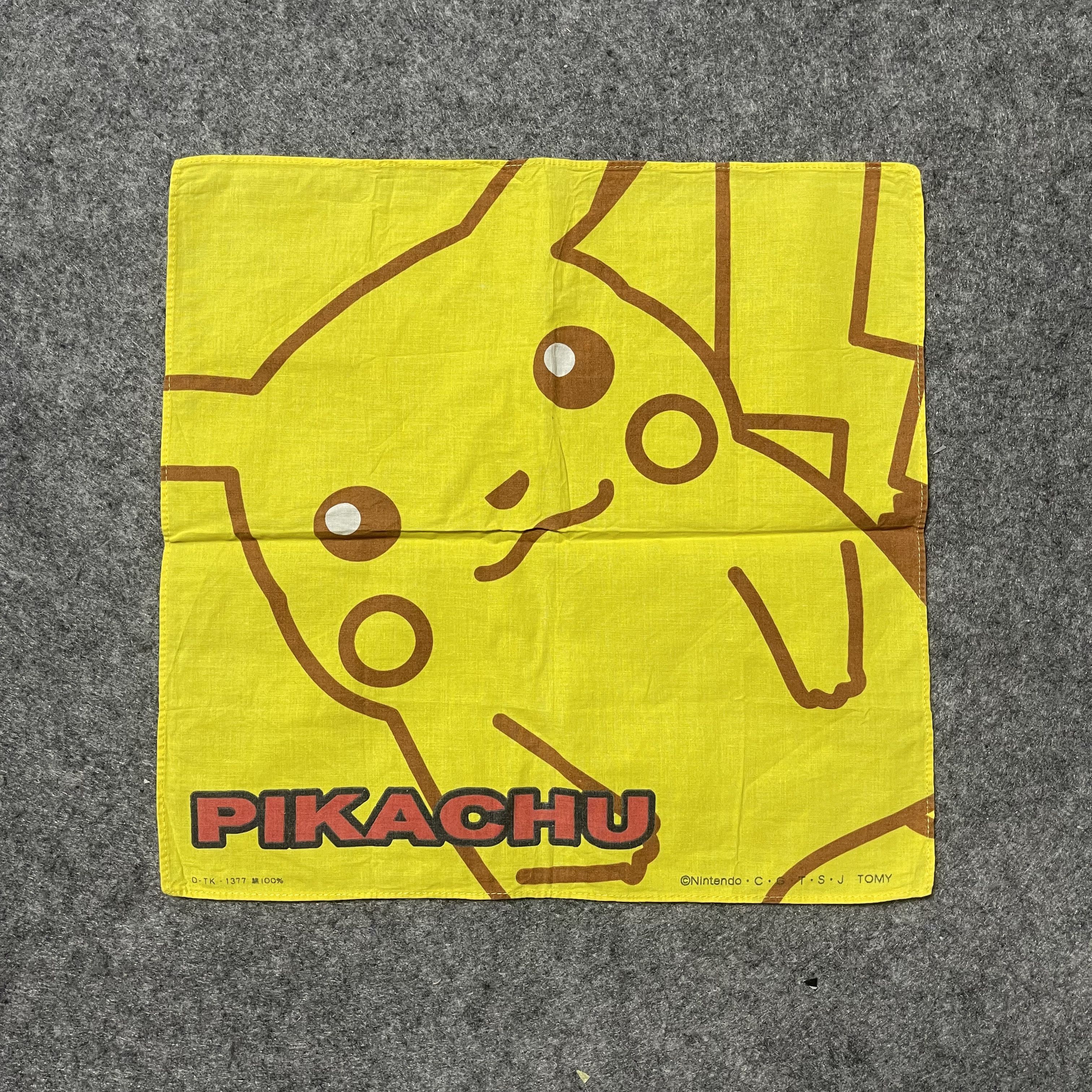 Other Pokemen Pikachu X Vintage Handkerchief Size ONE SIZE - 1 Thumbnail