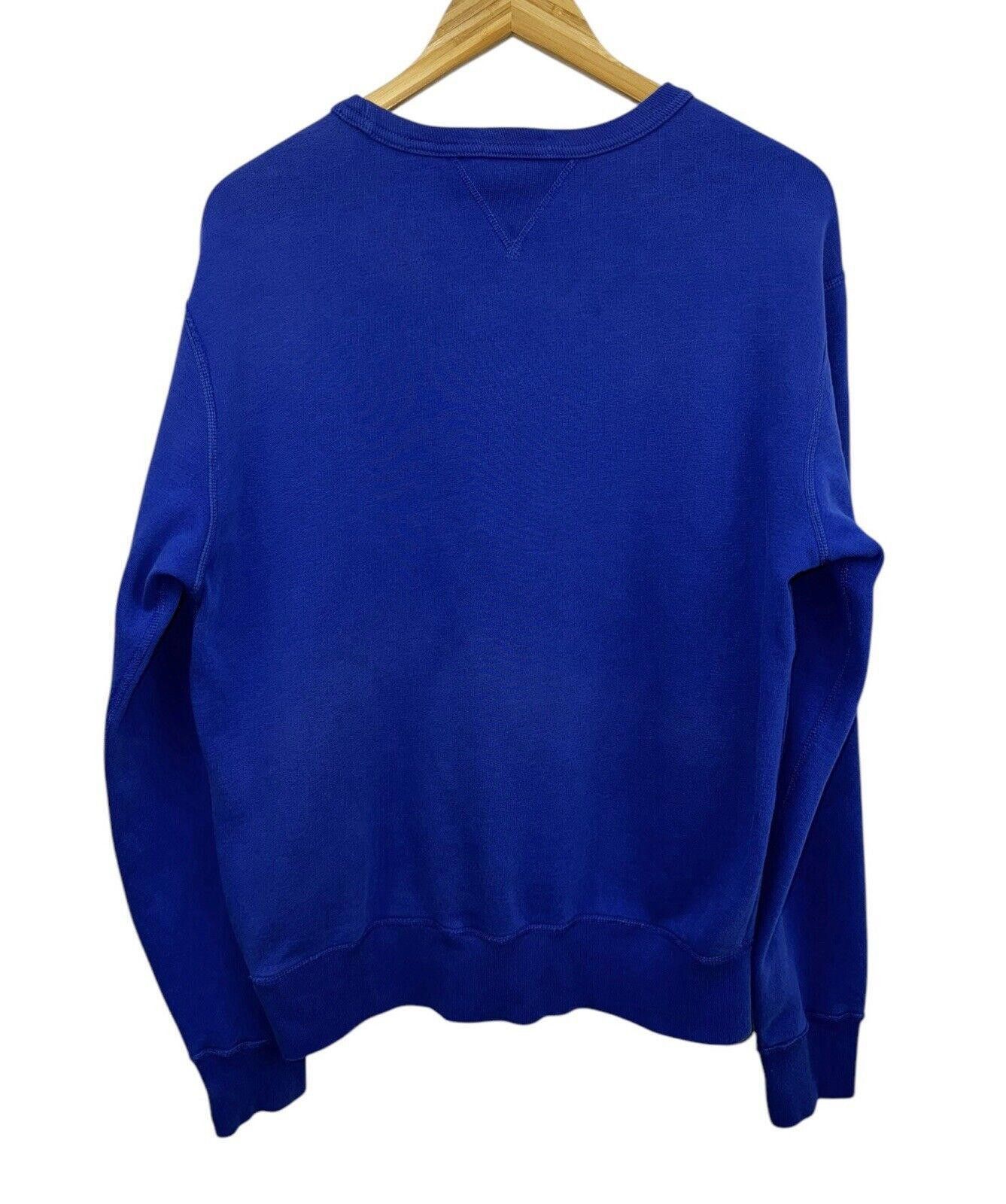 Polo Ralph Lauren Polo Ralph Lauren Indigo Chain Stitched Crewneck Sweater L Size US L / EU 52-54 / 3 - 4 Thumbnail