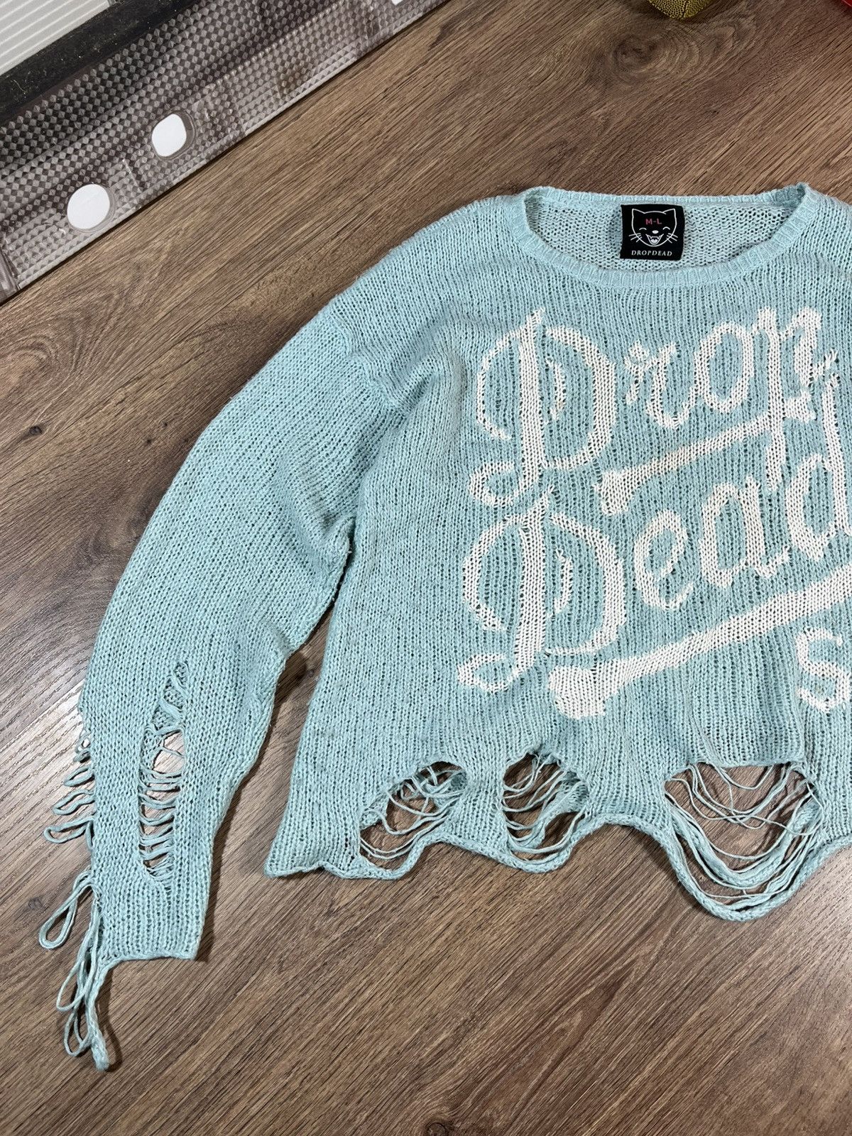 Drop Dead Drop Dead Knit Jumper Very Rare Size L / US 10 / IT 46 - 3 Thumbnail