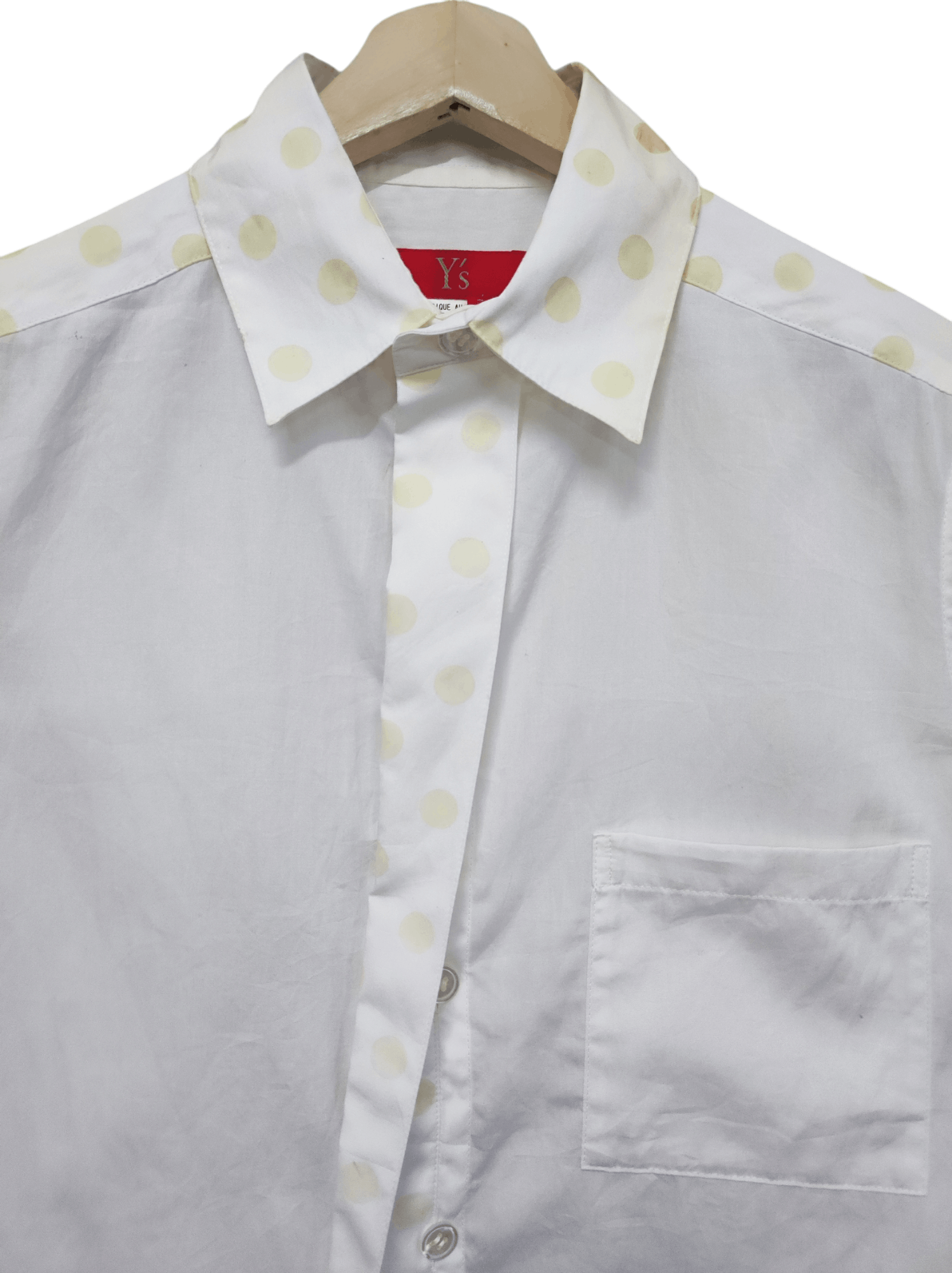 Japanese Brand × Y's Yamamoto Y's Yohji Yamamoto Polka dot womans Button Up Size M / US 6-8 / IT 42-44 - 5 Thumbnail