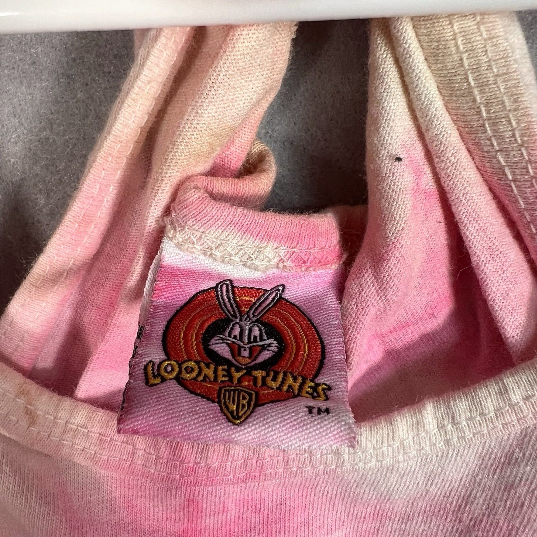 Vintage VINTAGE 90s Looney Tunes Tweety Bird Surf Beach Tank Top Womens XL Pink Cotton Summer/Beach Size XL / US 12-14 / IT 48-50 - 7 Thumbnail