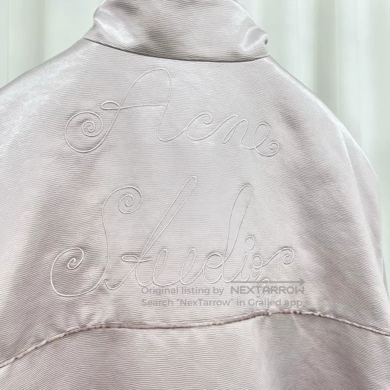 Acne Studios Acne Studios Back Embroidered Letter Pilot Jacket Size 4XL / US 24-26 - 5 Thumbnail