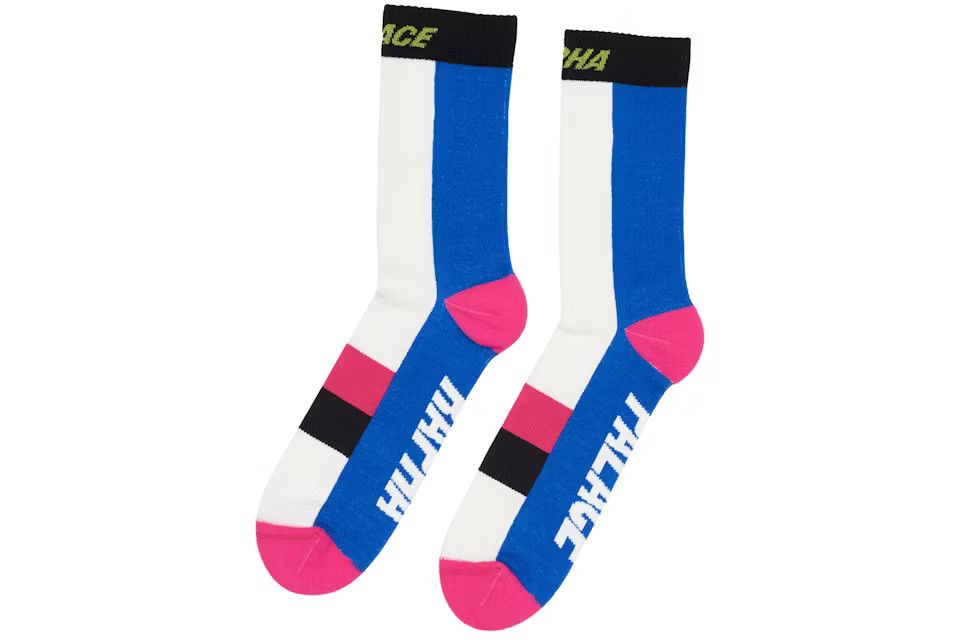 Palace × Rapha Palace Rapha Merino Socks Size 42 - 2 Thumbnail