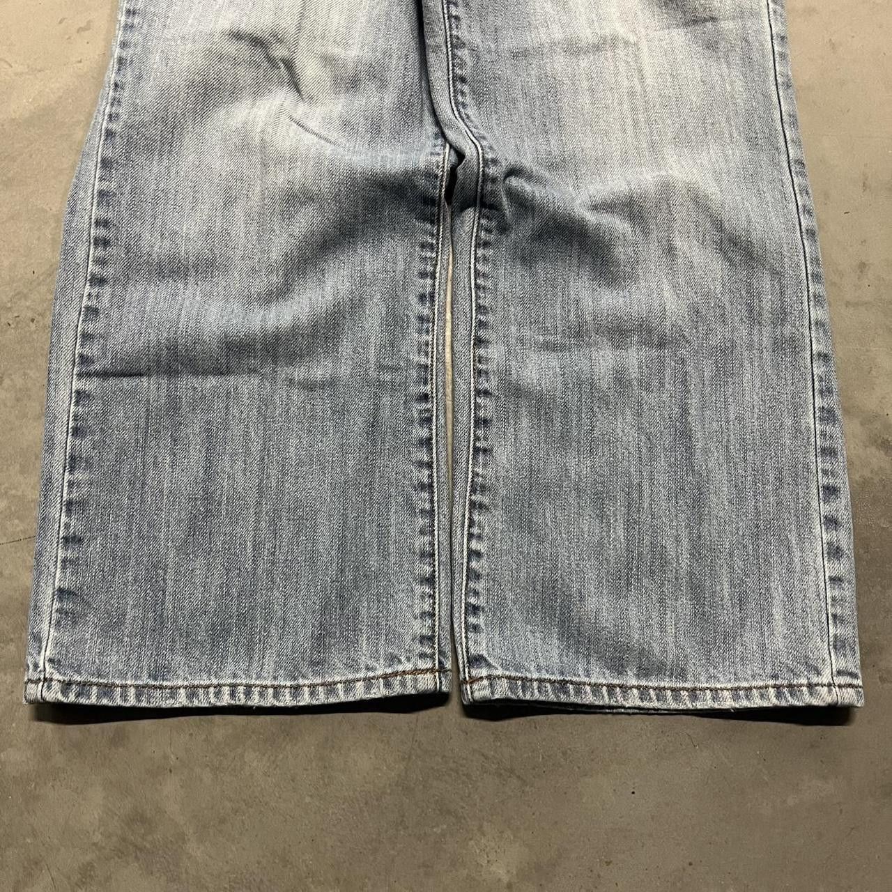 Vintage Crazy Vintage Y2K/2000s Baggy Bootcut Blue Light wash Denim Jeans! Size US 36 / EU 52 - 5 Thumbnail
