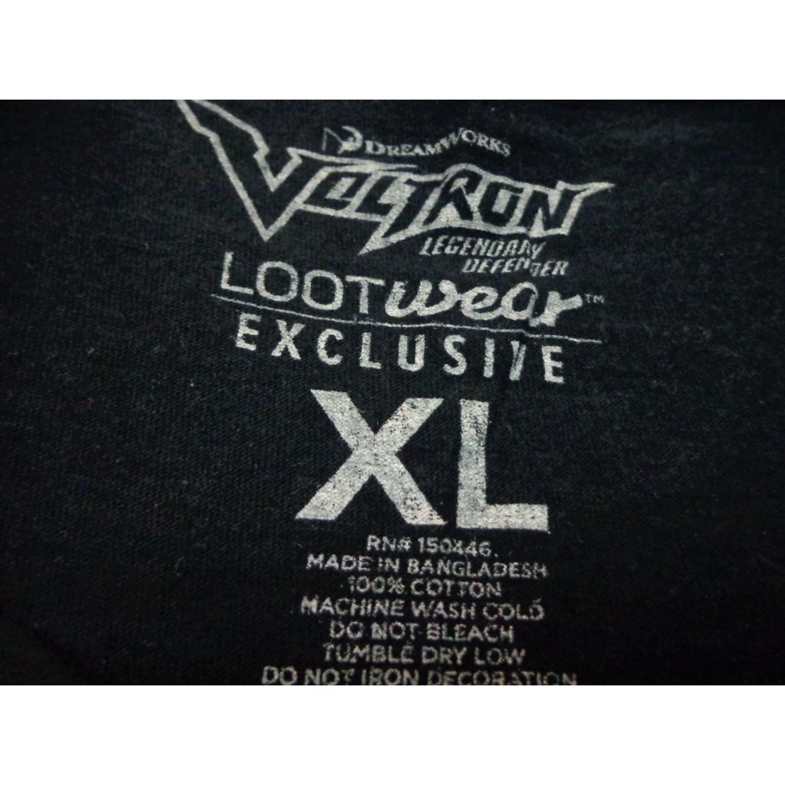 Vintage Voltron T-Shirt Adult XL Crew Neck Short Sleeve Cotton Logo Blue Men Voltron Retro Cartoon 90s Size US XL / EU 56 / 4 - 3 Thumbnail