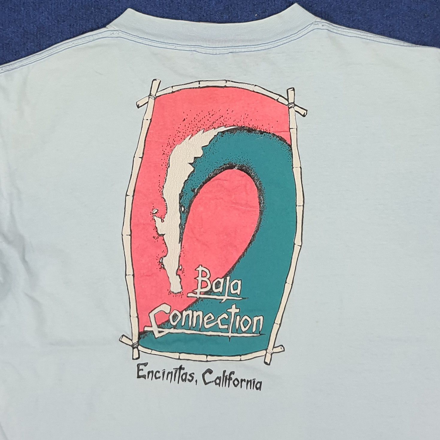 Vintage Vintage Baja Connection Surf Travel Company Tshirt Size US L / EU 52-54 / 3 - 2 Thumbnail