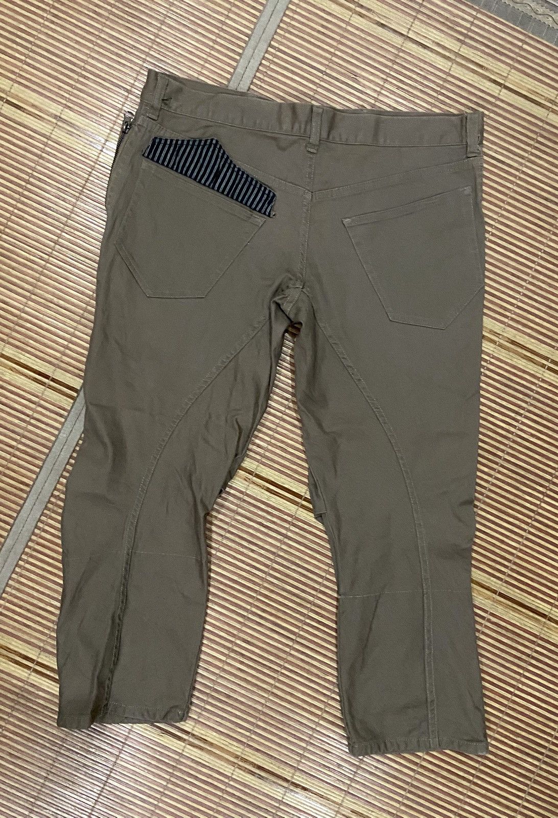 Japanese Brand SEMANTIC DOUBLE WAIST WITH FLIP TOPSIDE Size US 33 - 3 Thumbnail