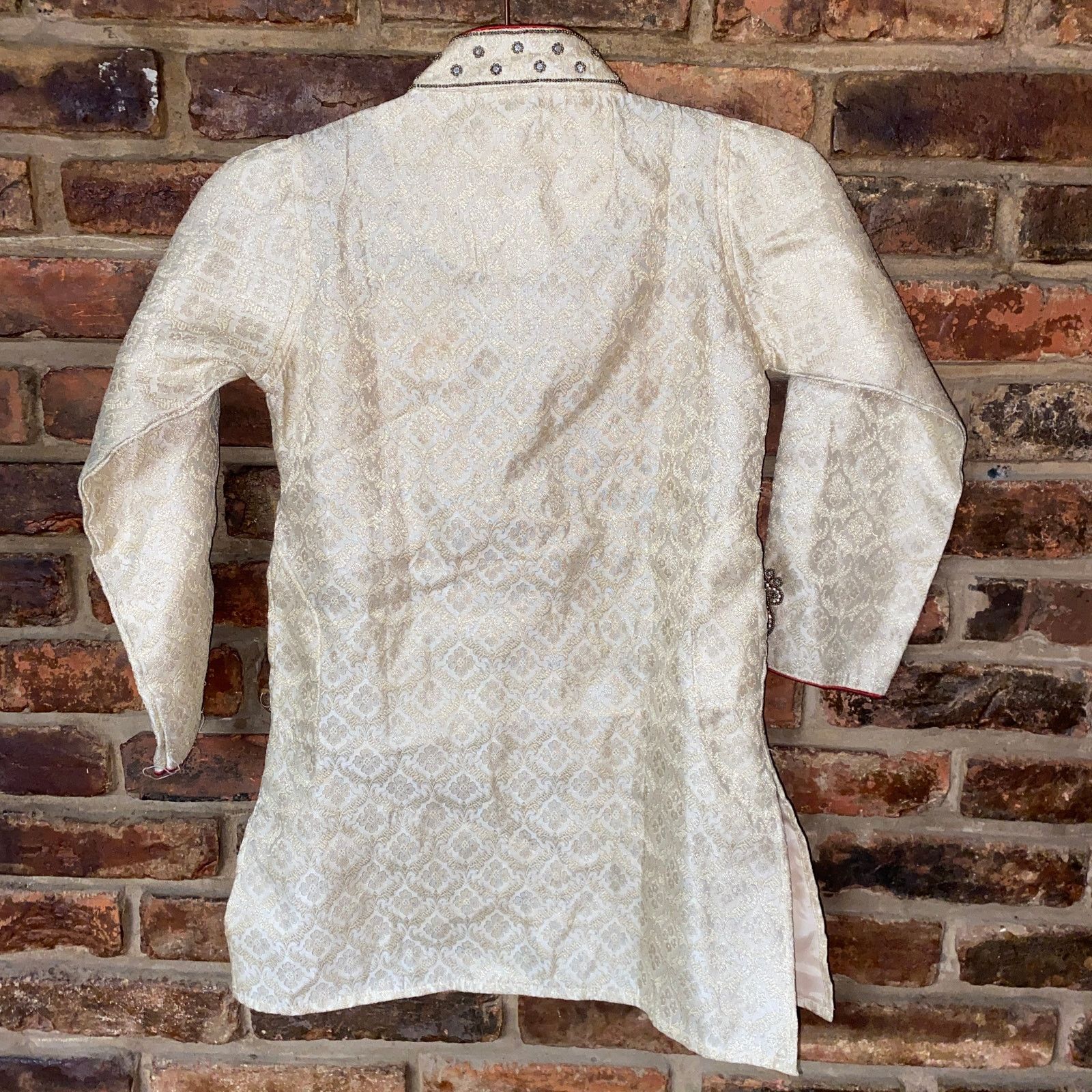 Other ND Nite 'n' Day Cream Embellished Rhinestone Indian Top XS Size XS / US 0-2 / IT 36-38 - 10 Thumbnail