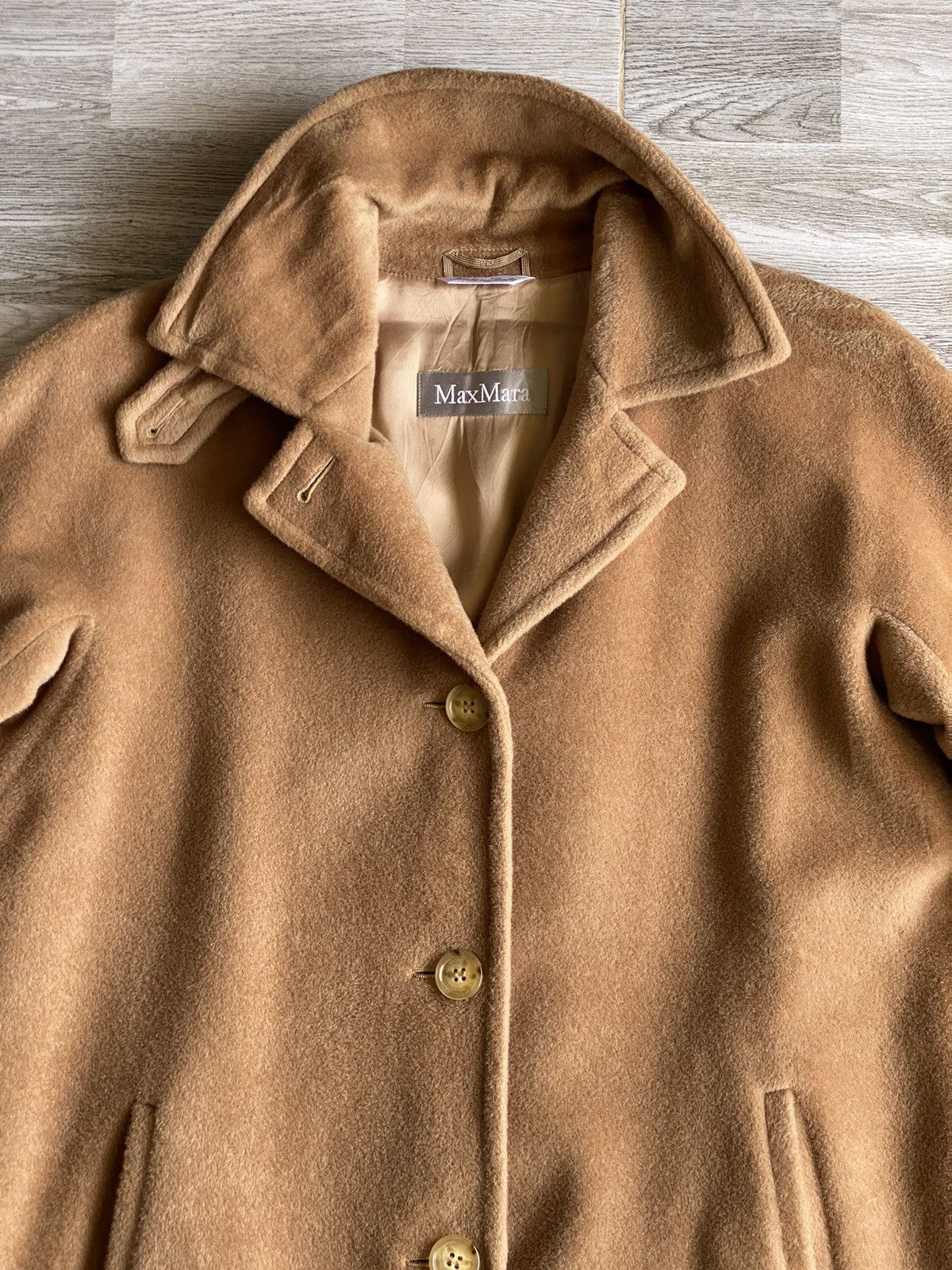 Max Mara Max Mara Wool Coat Jacket Size M / US 6-8 / IT 42-44 - 10 Thumbnail