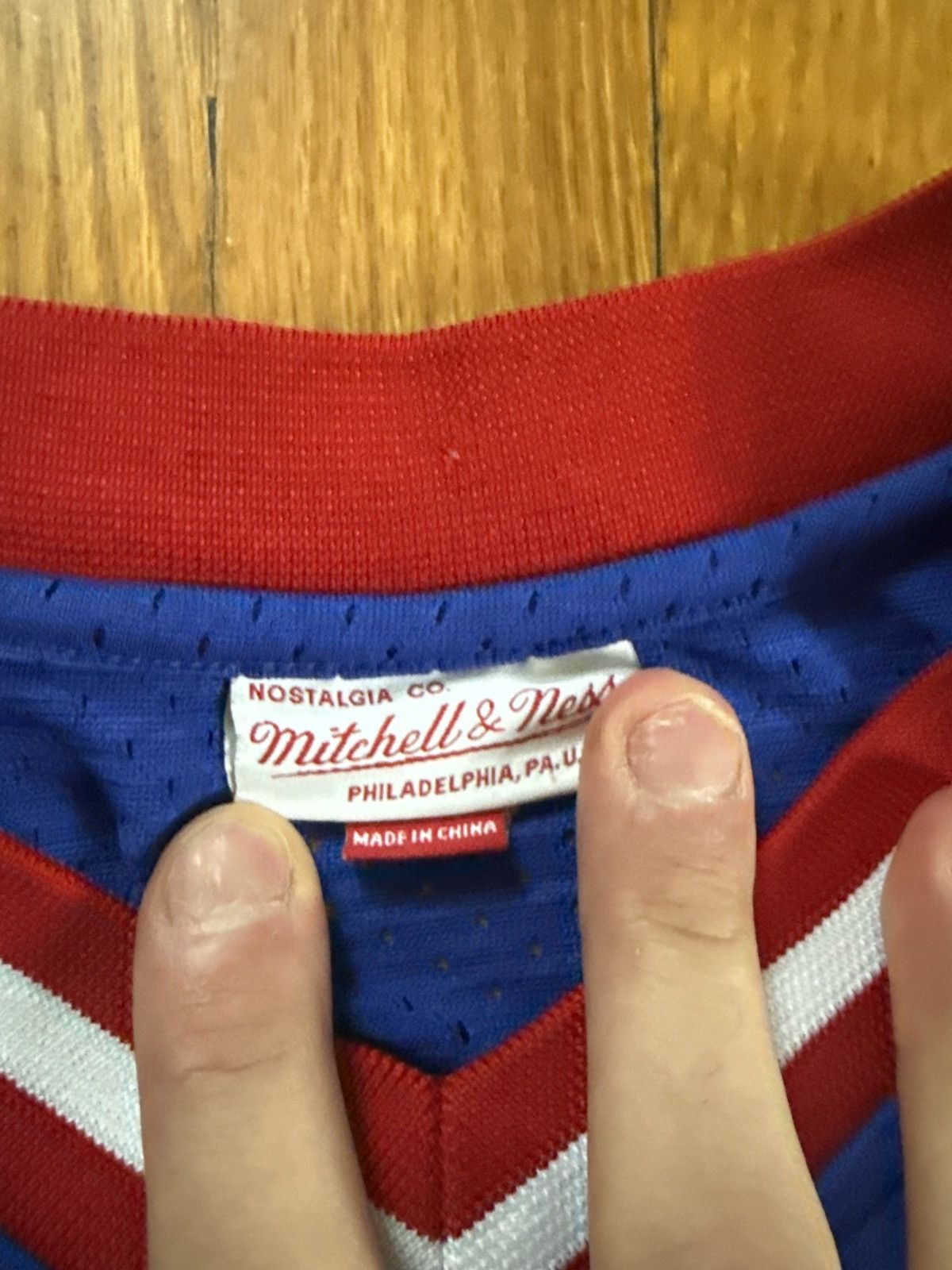 Mitchell & Ness Pre-Owned Mitchell & Ness Chicago Bulls Jersey Sz-L Size US L / EU 52-54 / 3 - 4 Thumbnail