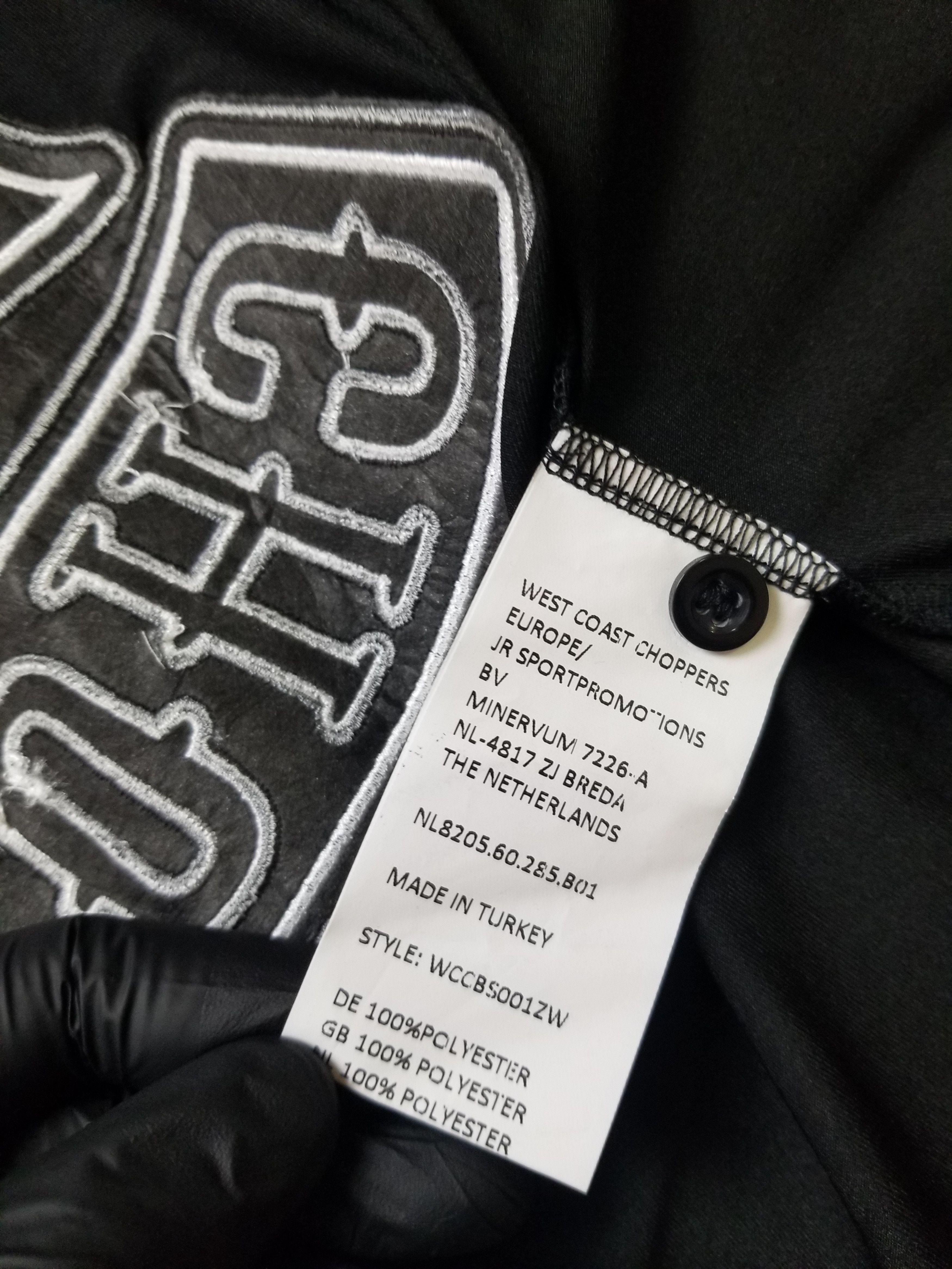 West Coast Choppers 30 Years Anniversary Limited Baseball Jersey Shirt Size US XXL / EU 58 / 5 - 14 Thumbnail