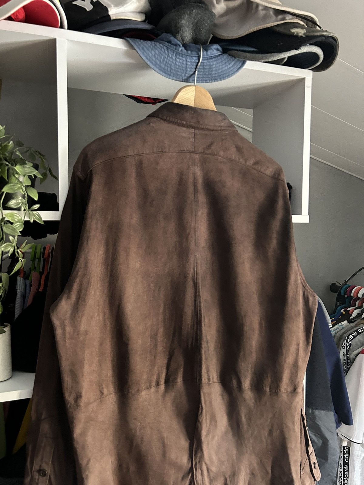 Leather × Polo Ralph Lauren × Vintage Vintage Polo Ralph Lauren leather shirt Size US L / EU 52-54 / 3 - 9 Thumbnail