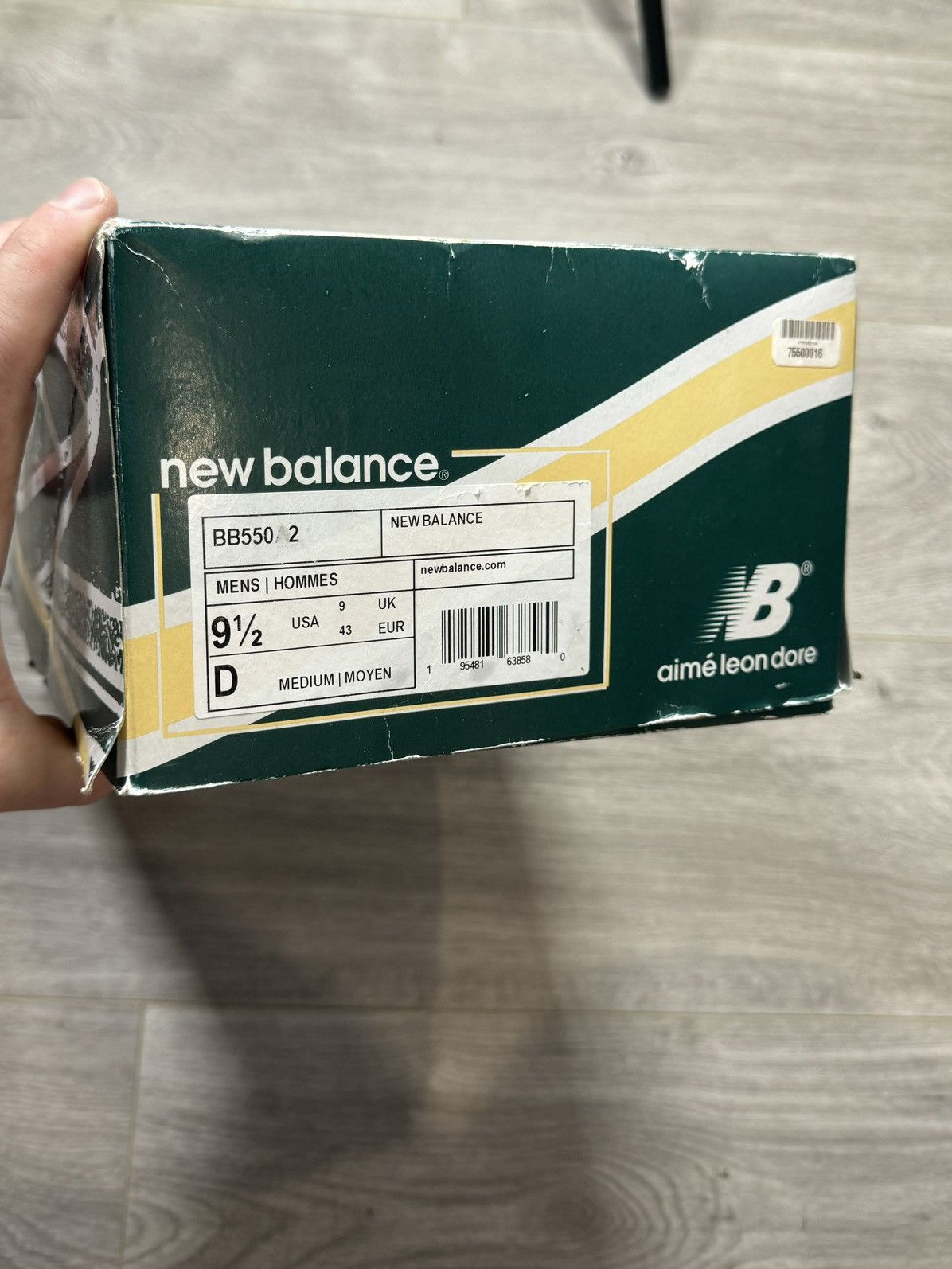 Aime Leon Dore × New Balance New Balance 550 x Aime Leon Dore Natural Green Size US 9.5 / EU 42-43 - 16 Thumbnail