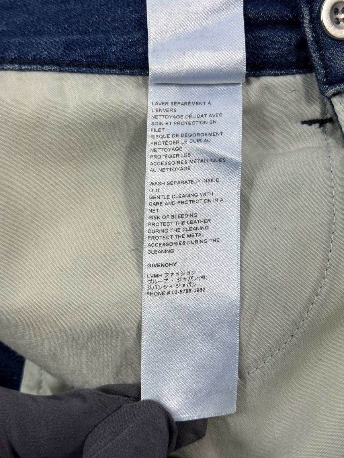 Givenchy BY MATHEW WILLIANS DISTRESSED SLIM FIT JEANS Size US 34 / EU 50 - 10 Thumbnail