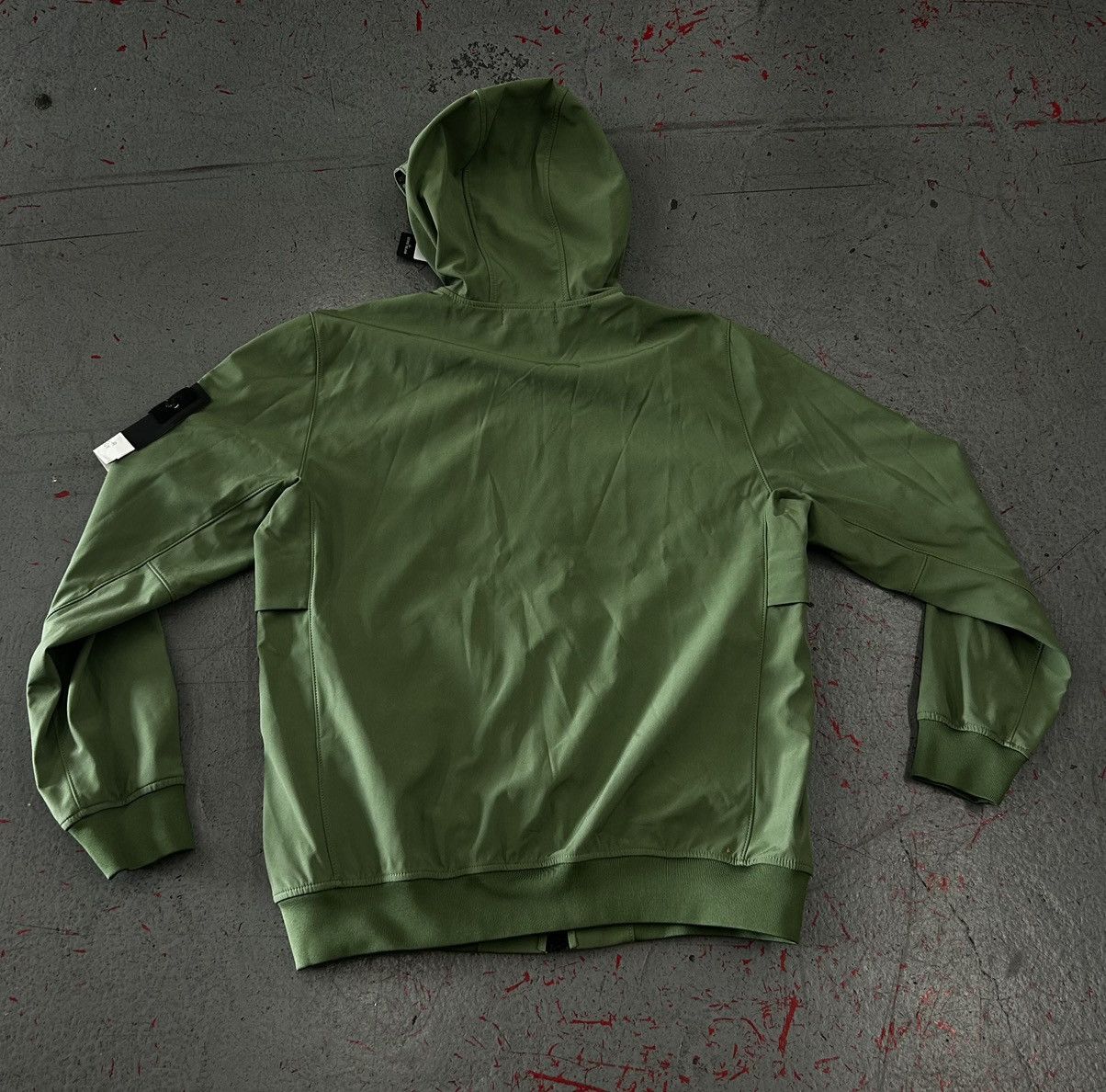 Stone Island Stone Island Light Soft Shell R Olive Green Jacket Size XL Size US XL / EU 56 / 4 - 5 Thumbnail