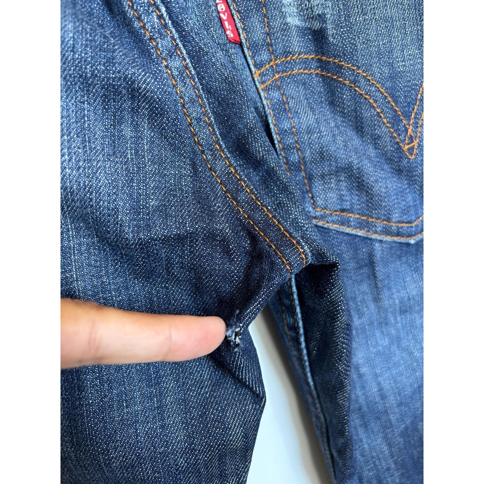 Levi's Levi's 507 W29 L34 Rare Archive 524 Distressed Blue Jeans Size US 29 - 10 Thumbnail