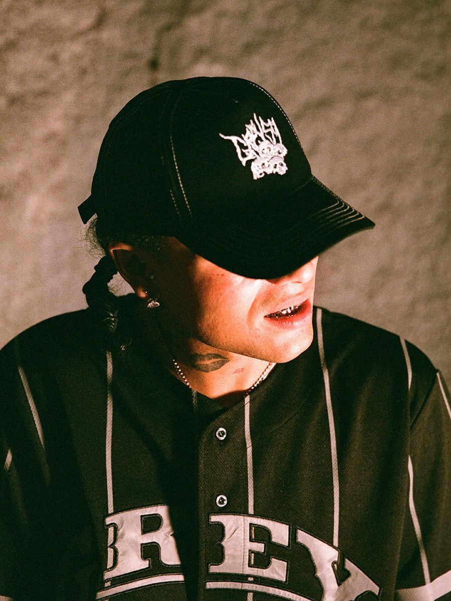 Fuck The Population × G59 Records G*59 CATACOMBS CONTRAST STiTCH UNSTRUCTURED 5 PANEL CAP Size ONE SIZE - 14 Thumbnail