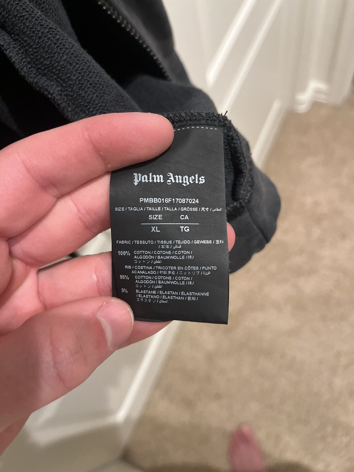 Palm Angels Palm Angels Zip Up Hoodie 3M Logo Size US XL / EU 56 / 4 - 7 Thumbnail