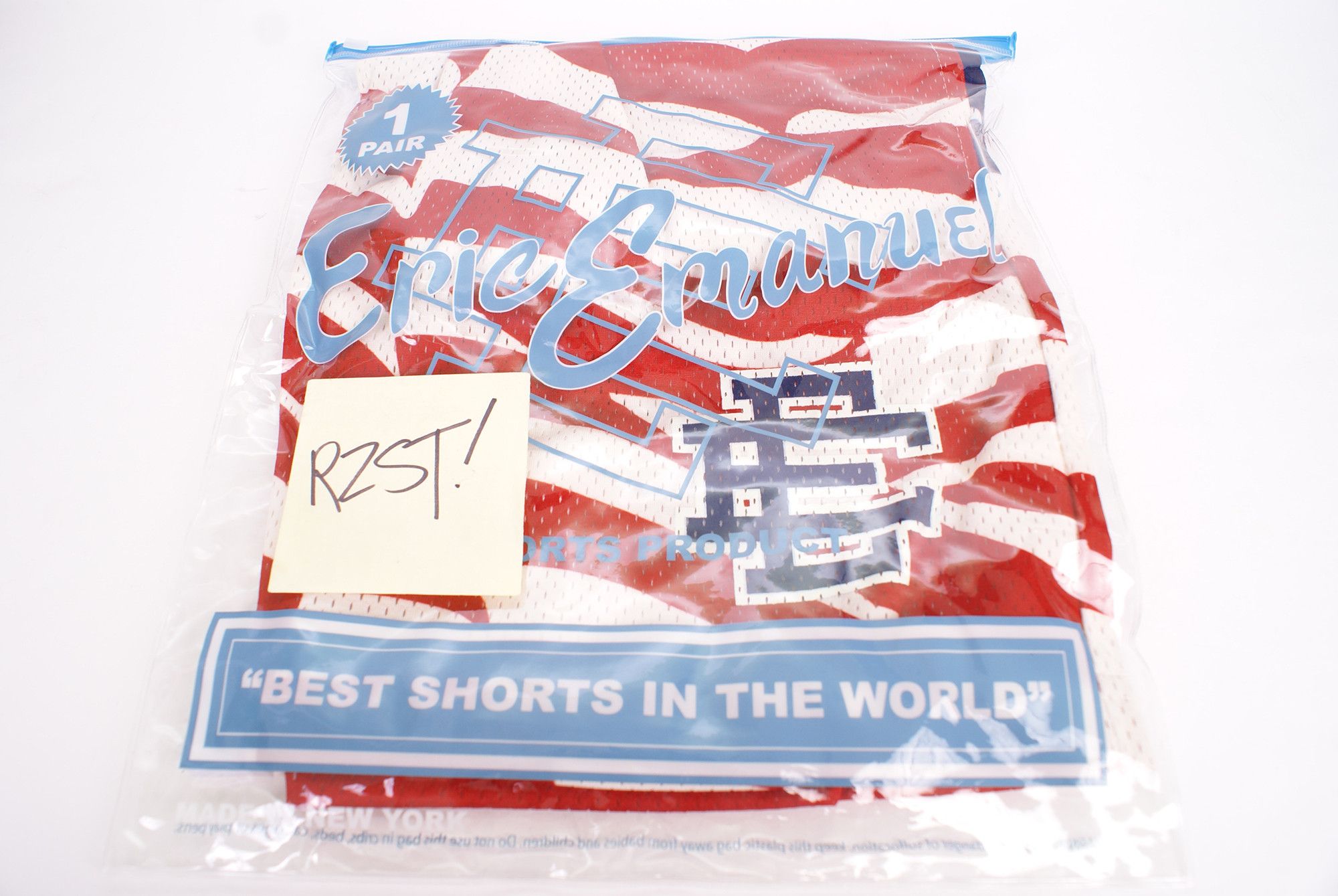 Eric Emanuel 2025 Eric Emanuel 4TH OF JULY USA FLAG EE Basic Short Size US 36 / EU 52 - 2 Thumbnail