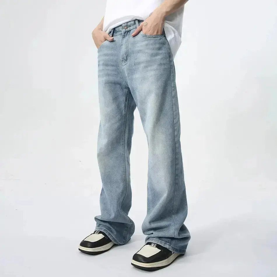 Japanese Brand Casual straight leg gradient jeans Size US 32 / EU 48 - 5 Thumbnail