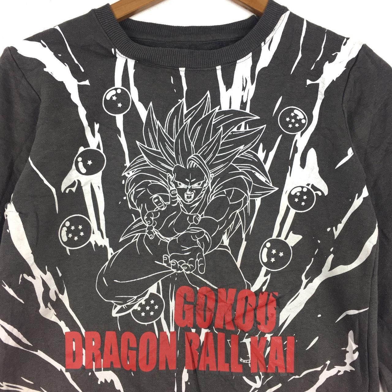 Anime Vintage GOKU DRAGON BALL Sweatshirt Cartoon Animation Anime Size US S / EU 44-46 / 1 - 2 Thumbnail