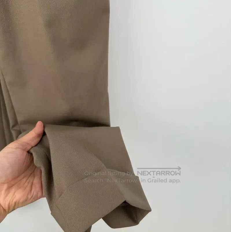 AMI AMI S Size Brown Wool Women’s Casual Trousers . Size 23" - 4 Thumbnail