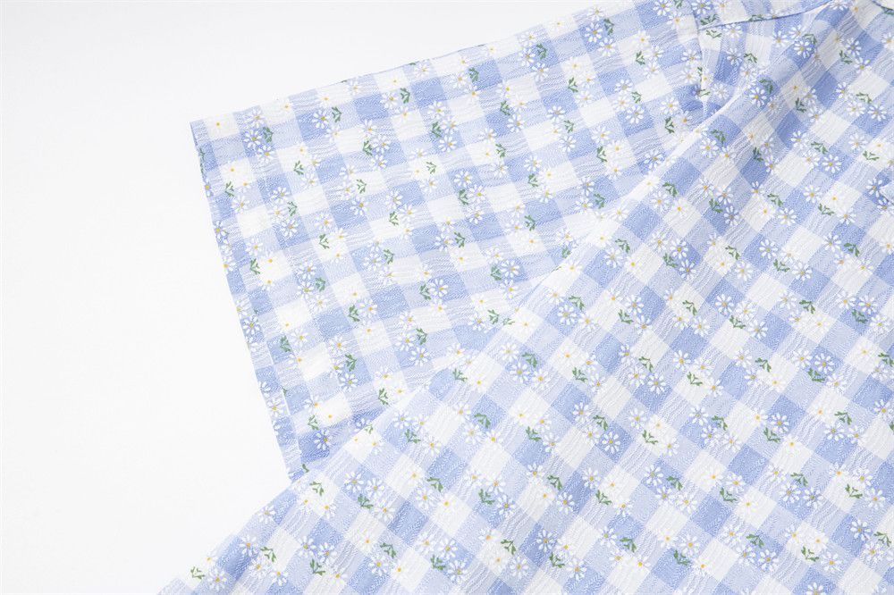 Japanese Brand Japanese retro street pocket floral loose plaid shirt Size US L / EU 52-54 / 3 - 5 Thumbnail