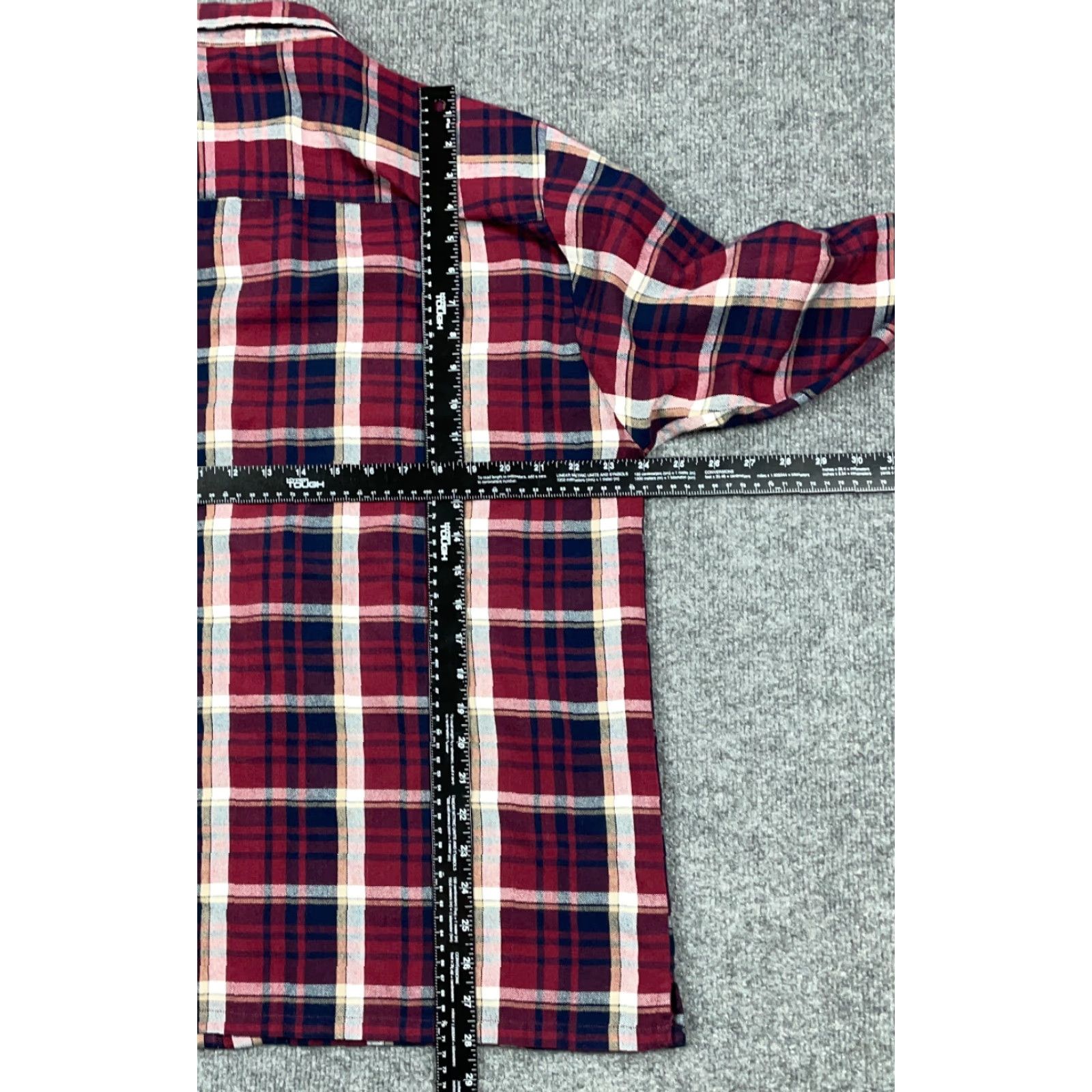 Arrow VINTAGE Arrow Red Plaid Flannel Shirt Adult Large Workwear 80s Grunge Casual Mens Clothing Size US L / EU 52-54 / 3 - 5 Thumbnail