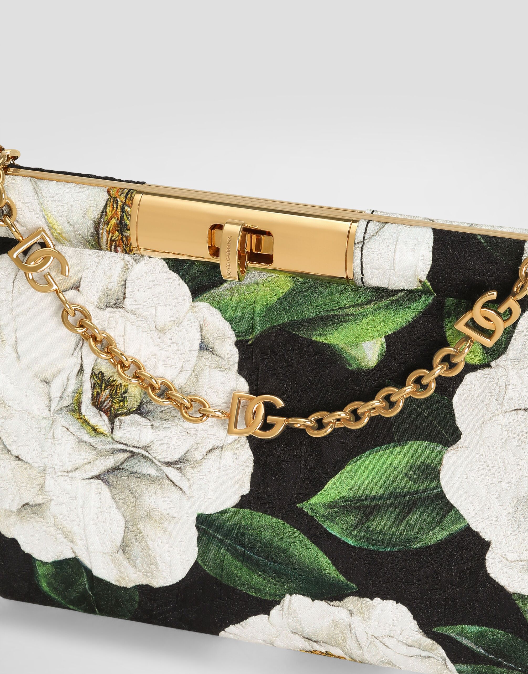 Dolce & Gabbana os11x1225 Size: OS / Marlene Floral Brocade Clutch Size ONE SIZE - 7 Thumbnail