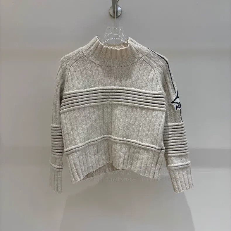 Louis Vuitton Louis Vuitton 24ss ski collection logo letter logo wool kn Size M / US 6-8 / IT 42-44 - 1 Thumbnail