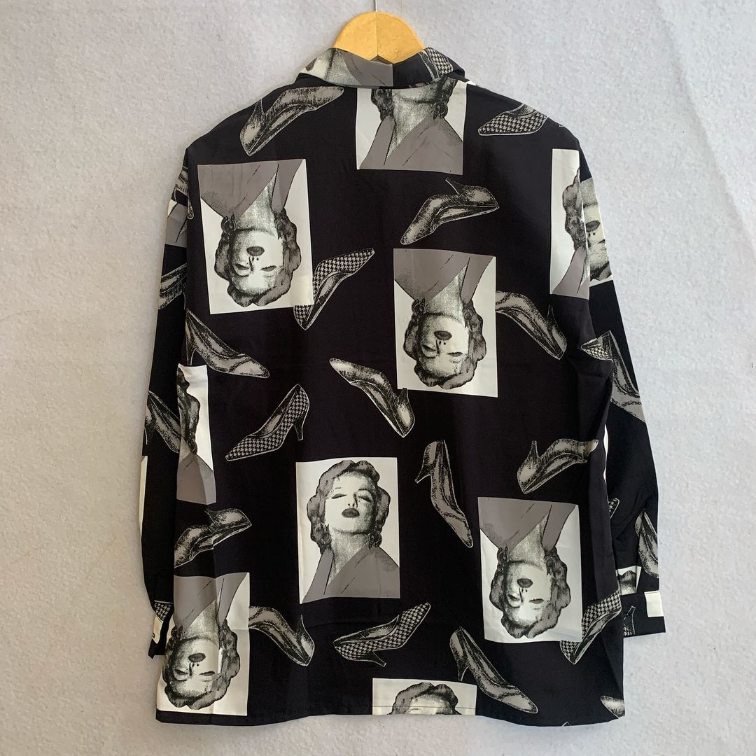 Individualized Shirts × Vintage Vintage 80s Marilyn Shirt Size US L / EU 52-54 / 3 - 3 Thumbnail