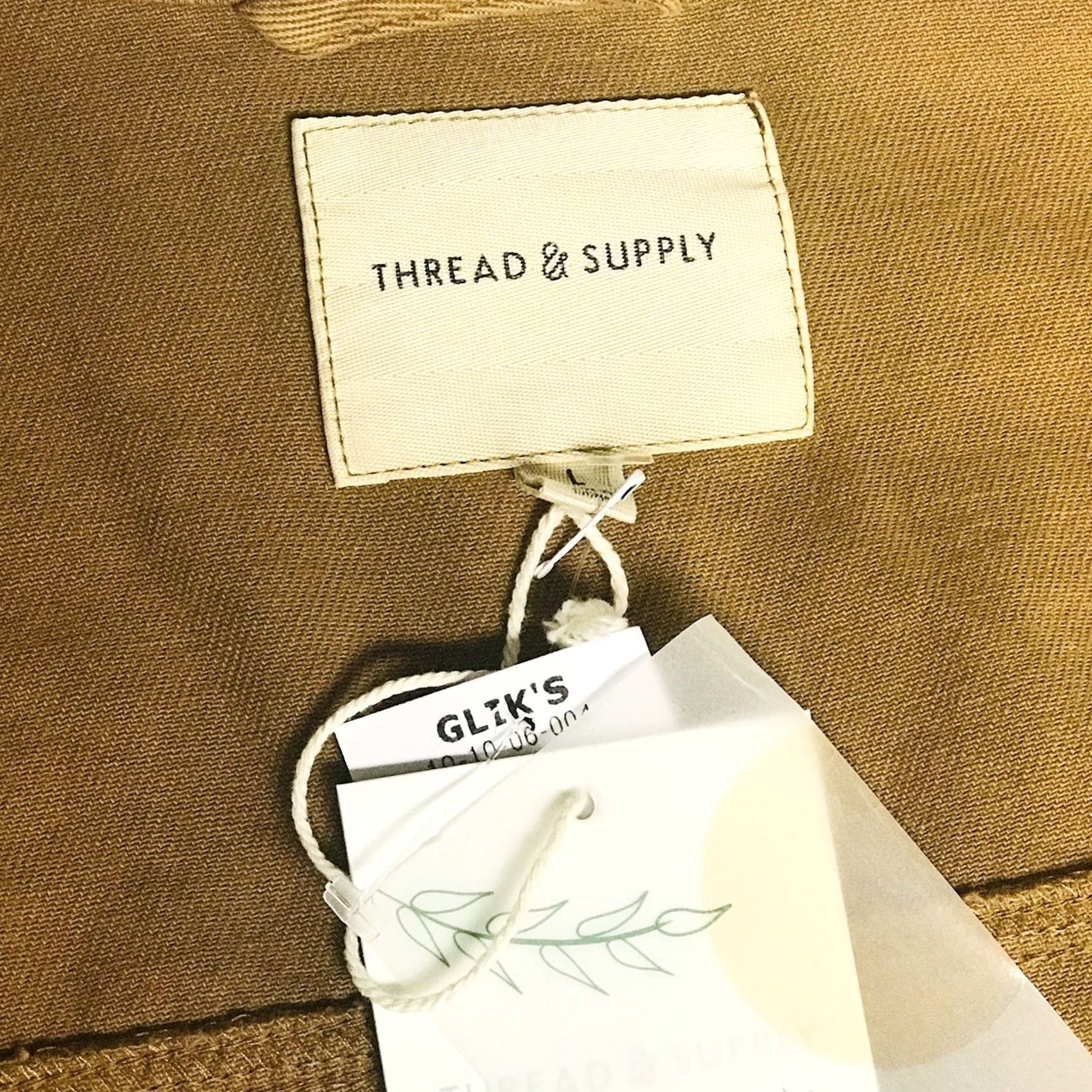 Vintage Thread & Supply Women Golden Brown Oversized Fletcher Denim Shirt Jacket L Size L / US 10 / IT 46 - 5 Thumbnail