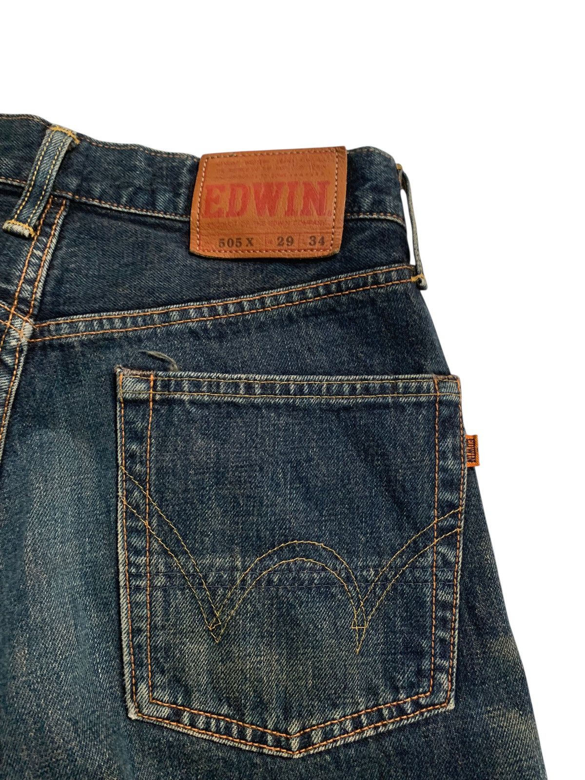 Kapital VINTAGE EDWIN 505X SELVEDGE RUSTY JAPANESE DENIM Size US 28 / EU 44 - 16 Thumbnail
