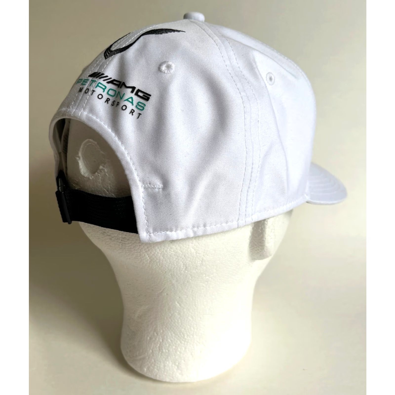 Hamilton VINTAGE Mercedes-AMG Petronas Lewis Hamilton 44 Formula 1 Hat White One Size Strapback Baseball Cap Unisex Adults Adjustable Mens Size ONE SIZE - 6 Thumbnail