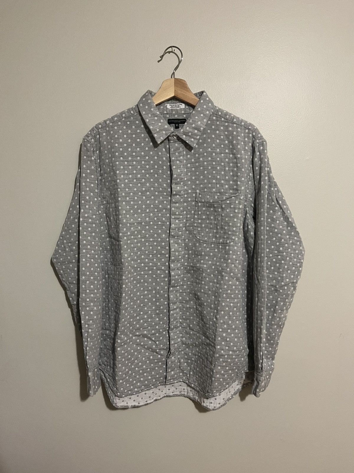 Engineered Garments Engineered Garments Polka Dot Button Up Shirt Size US XL / EU 56 / 4 - 1 Thumbnail