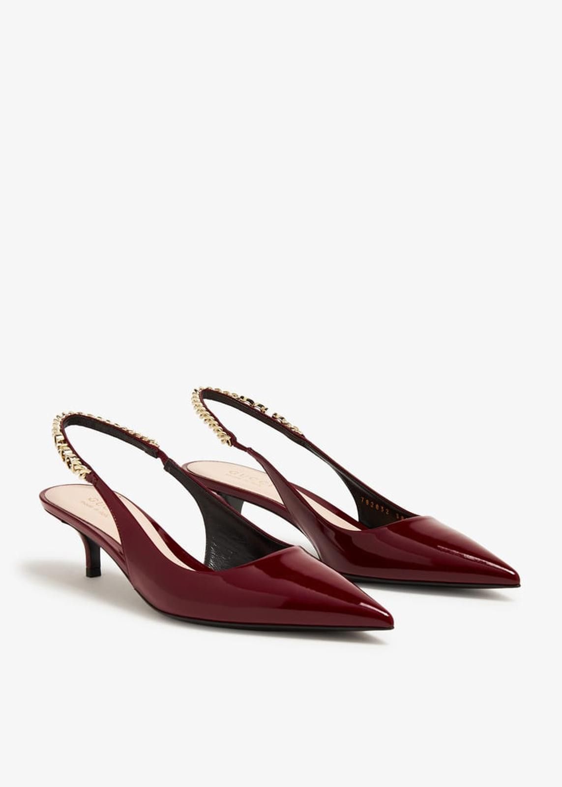 Gucci Gucci Signoria Slingback Pumps Size US 7.5 / IT 37.5 - 2 Thumbnail