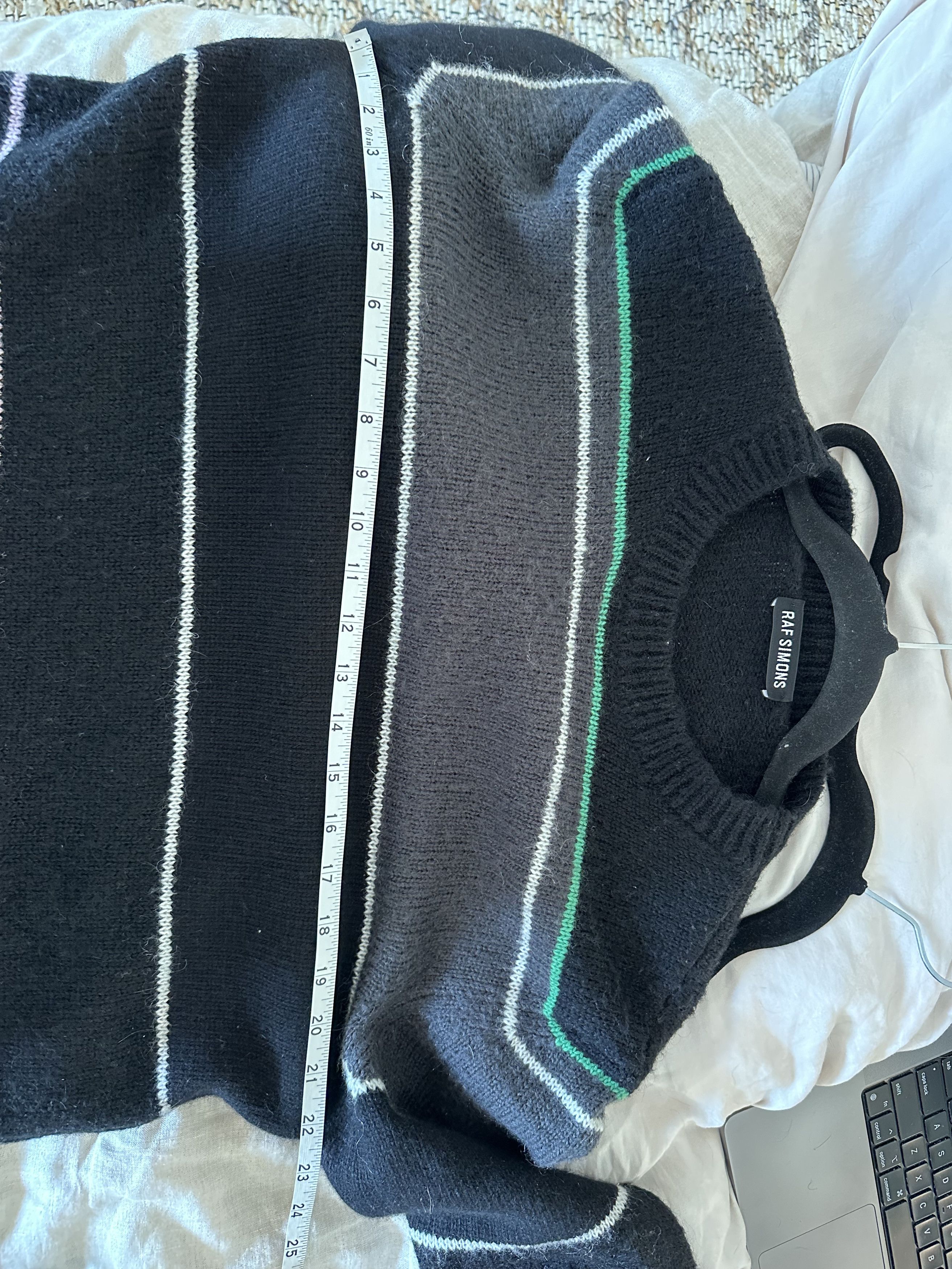 Raf Simons Raf Simons Wool/Mohair Blend Striped Sweater Size US M / EU 48-50 / 2 - 7 Thumbnail