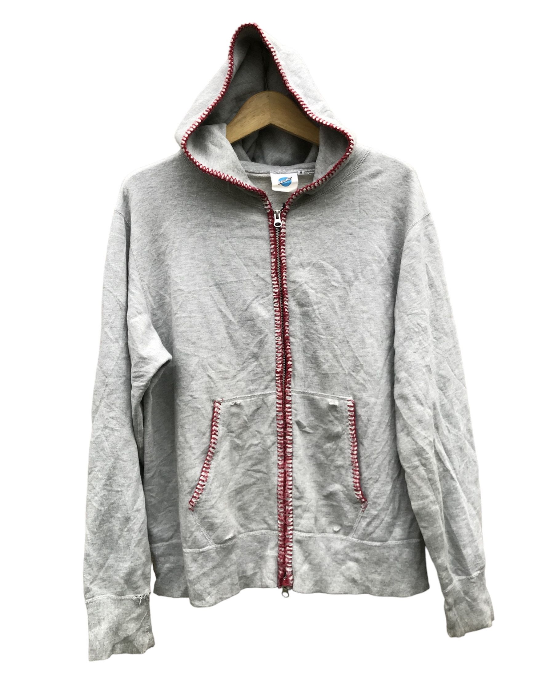 image of Buzz Ricksons x Toyo Enterprises Beams By Toyo Enterprises Distressed Hoodie Ppfm Style in Light Gr